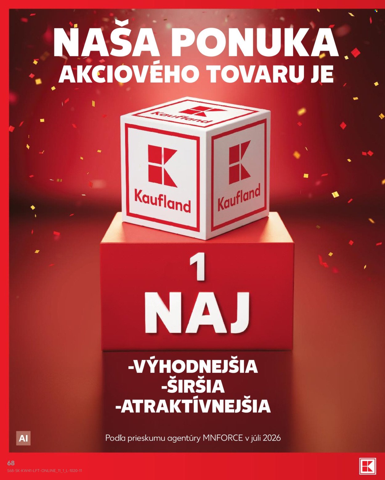 KAUFLAND leták - Od štvrtka 8.10.2026