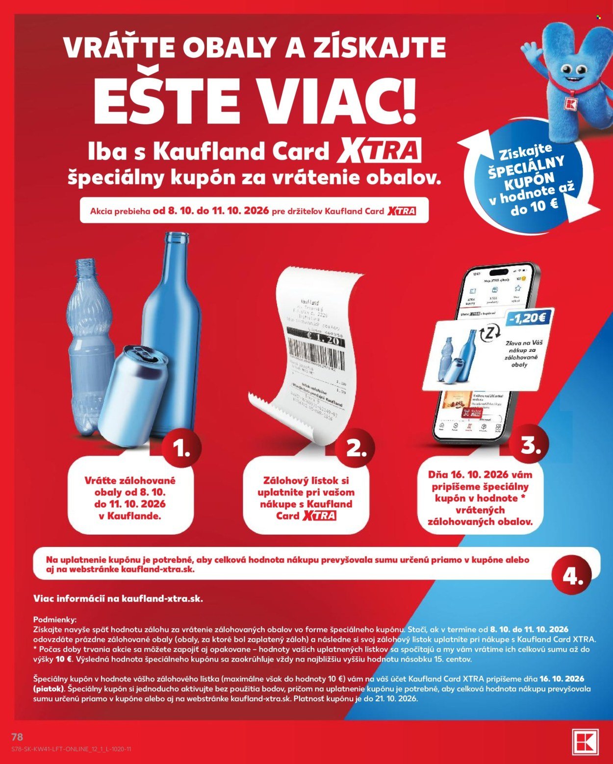 KAUFLAND leták - Od štvrtka 8.10.2026