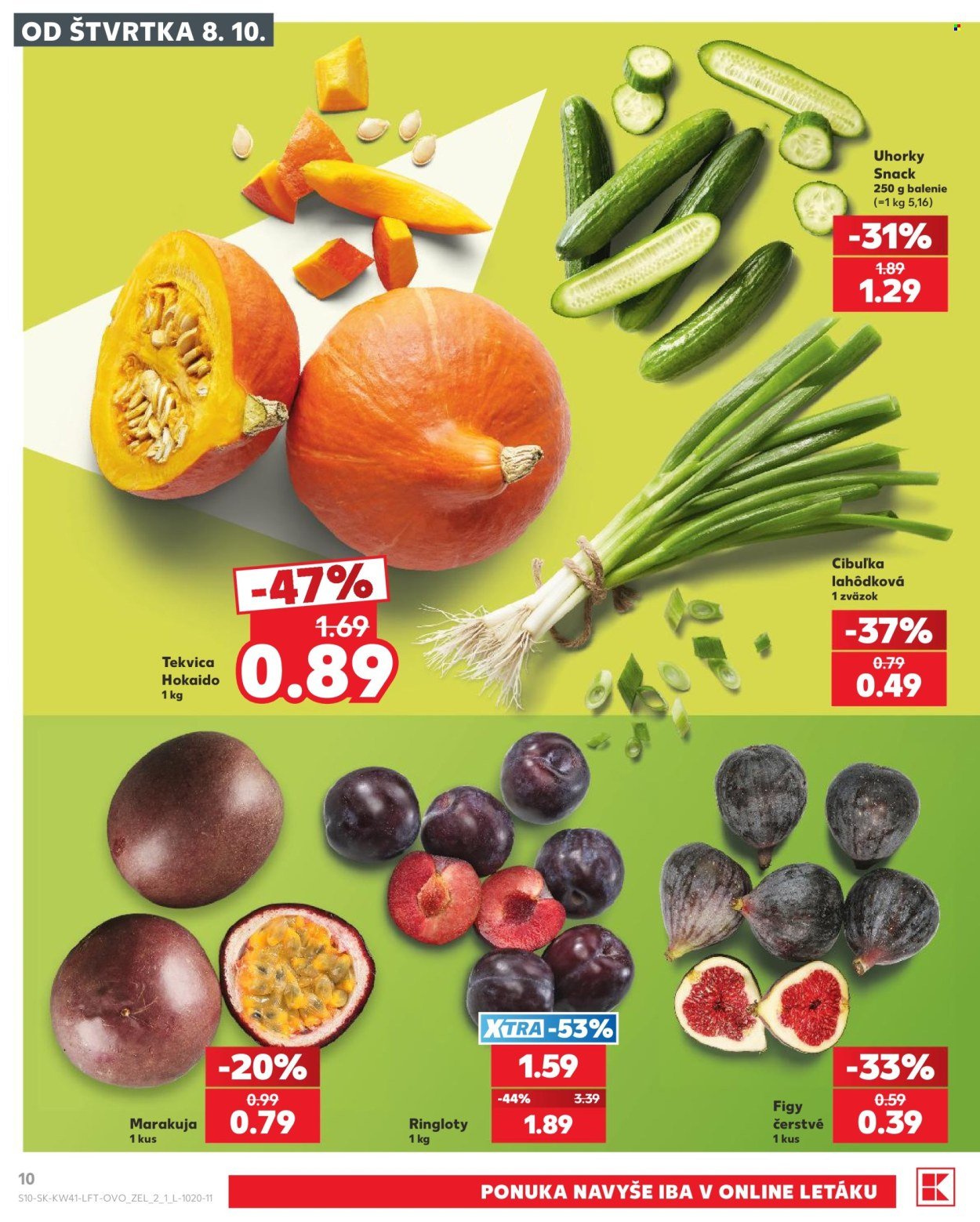 KAUFLAND leták - Od štvrtka 8.10.2026