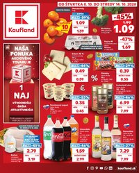 KAUFLAND leták - Od štvrtka 8.10.2026