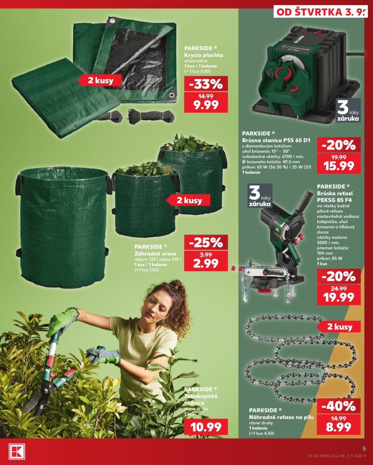 KAUFLAND leták - Parkside