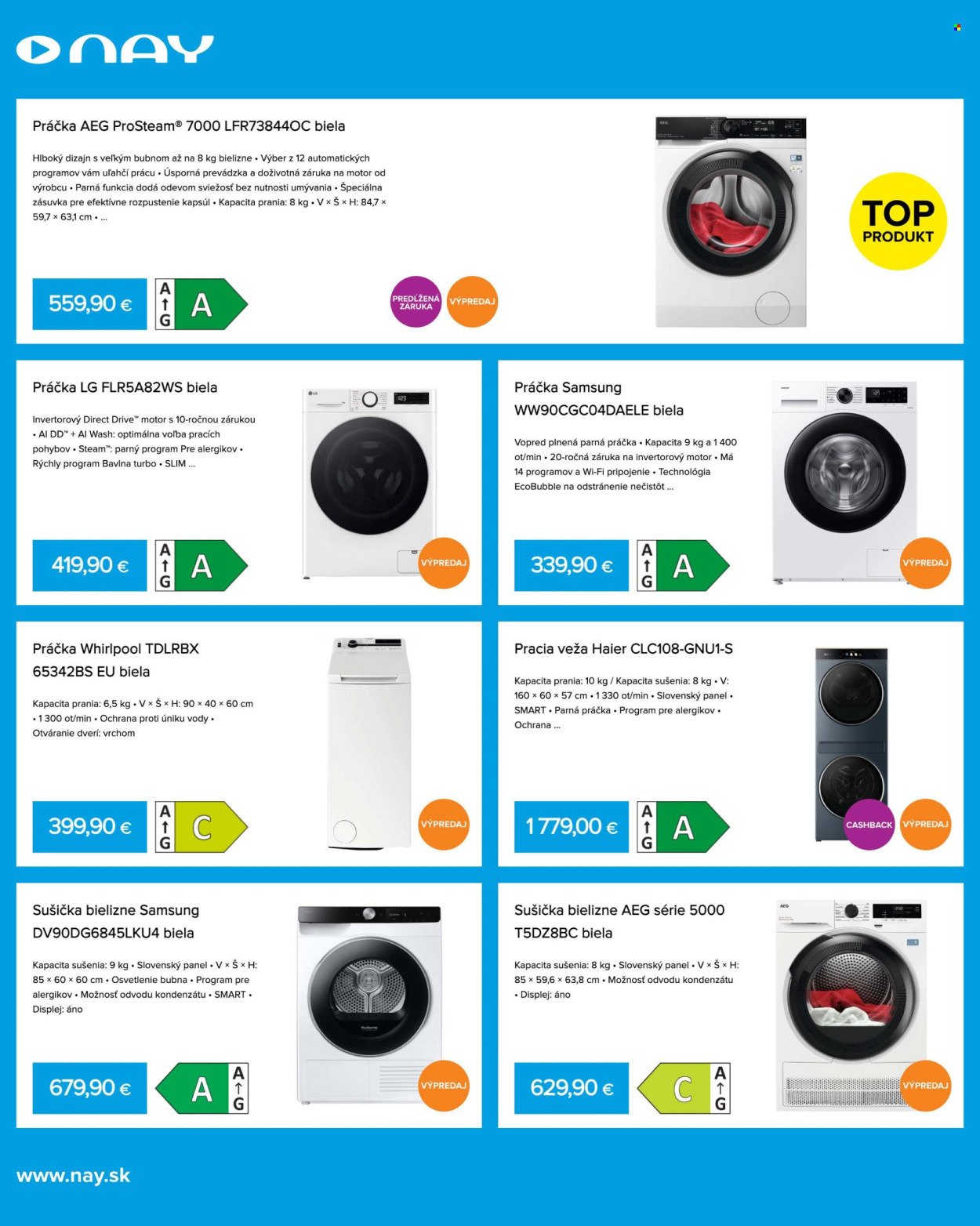 NAY ELEKTRODOM leták - Od pondelka 12.1.2026 (2026-01-12 - 2026-01-18) | 14