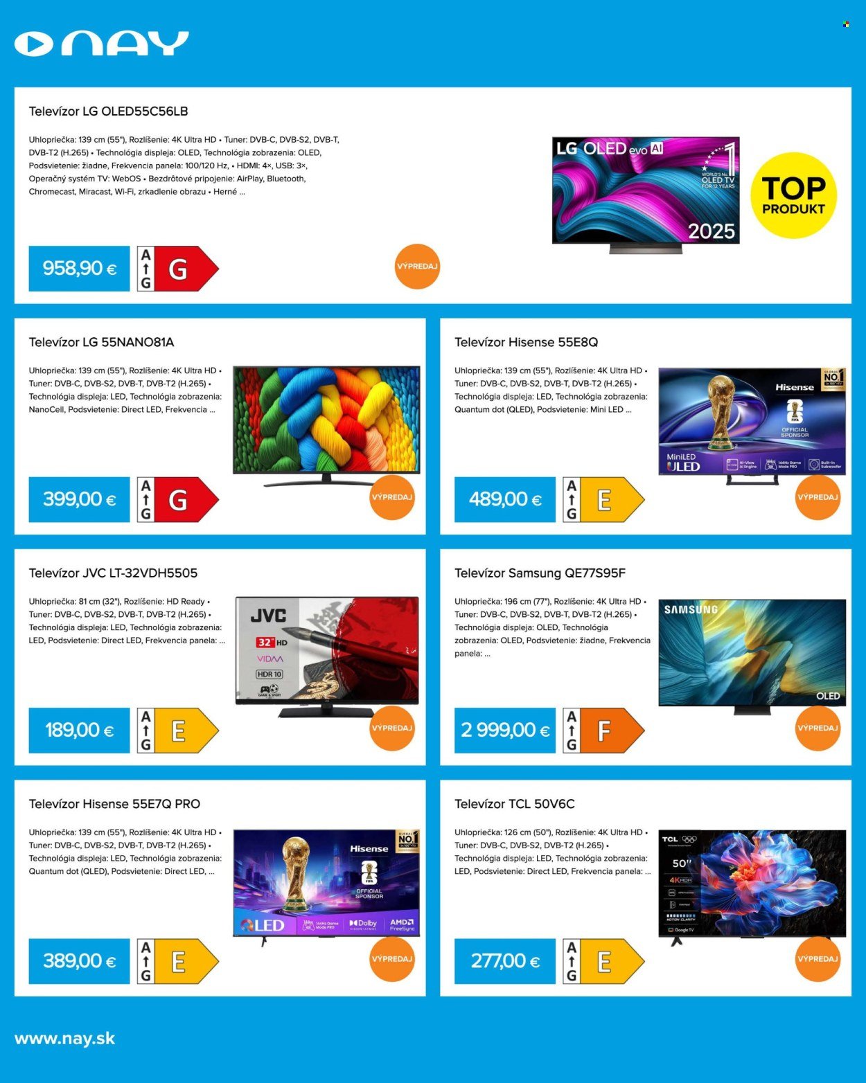 NAY ELEKTRODOM leták - Od pondelka 12.1.2026 (2026-01-12 - 2026-01-18) | 6