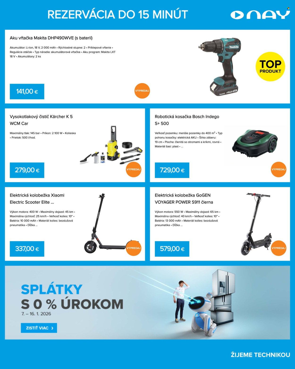 NAY ELEKTRODOM leták - Od pondelka 12.1.2026 (2026-01-12 - 2026-01-18) | 9