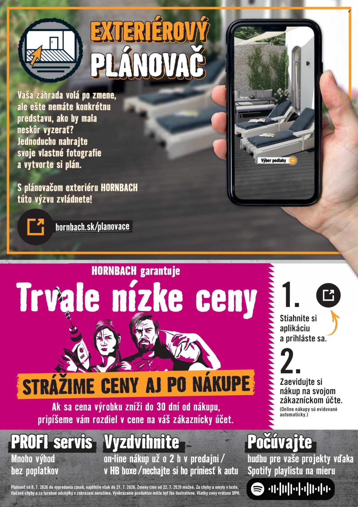 HORNBACH leták - Váš ďalší projekt - Zahradné stavebniny