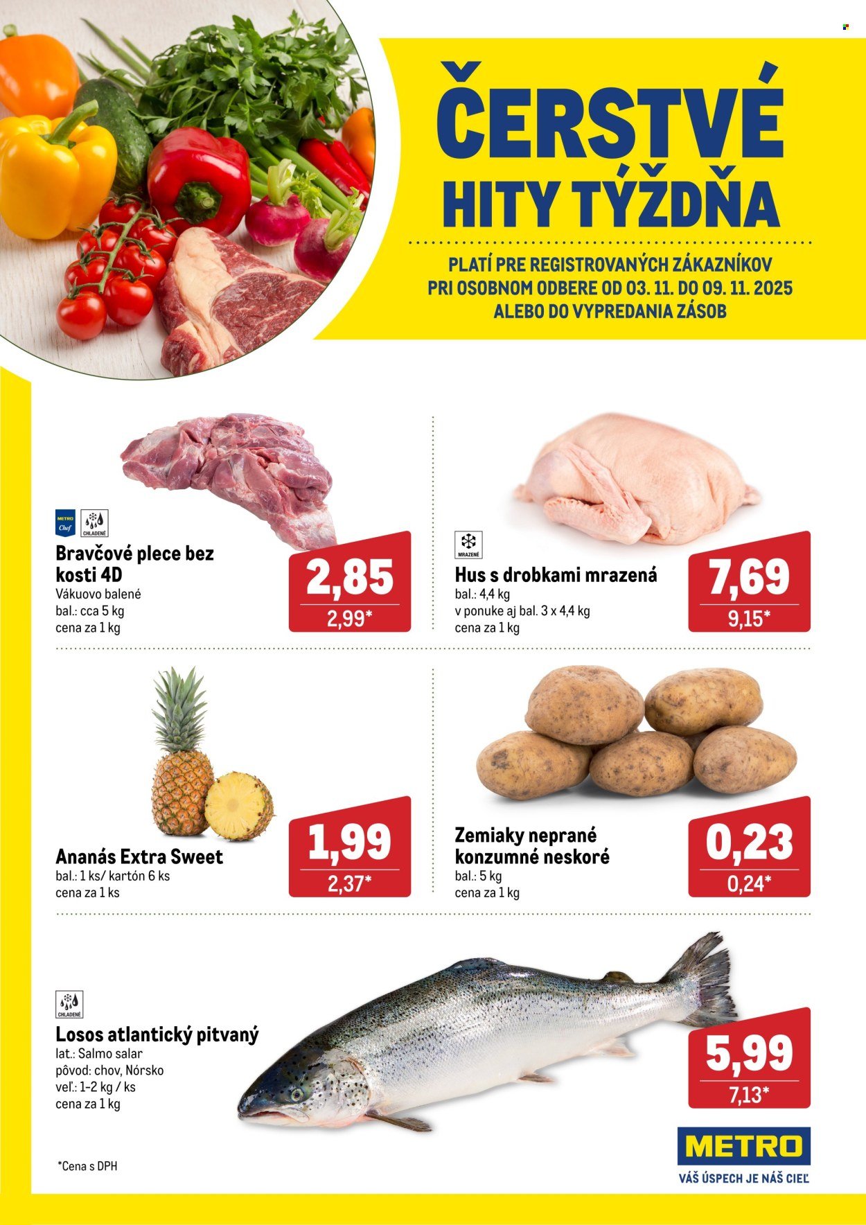 METRO leták - Čerstvé hity týždňa (2025-11-03 - 2025-11-09) | 1