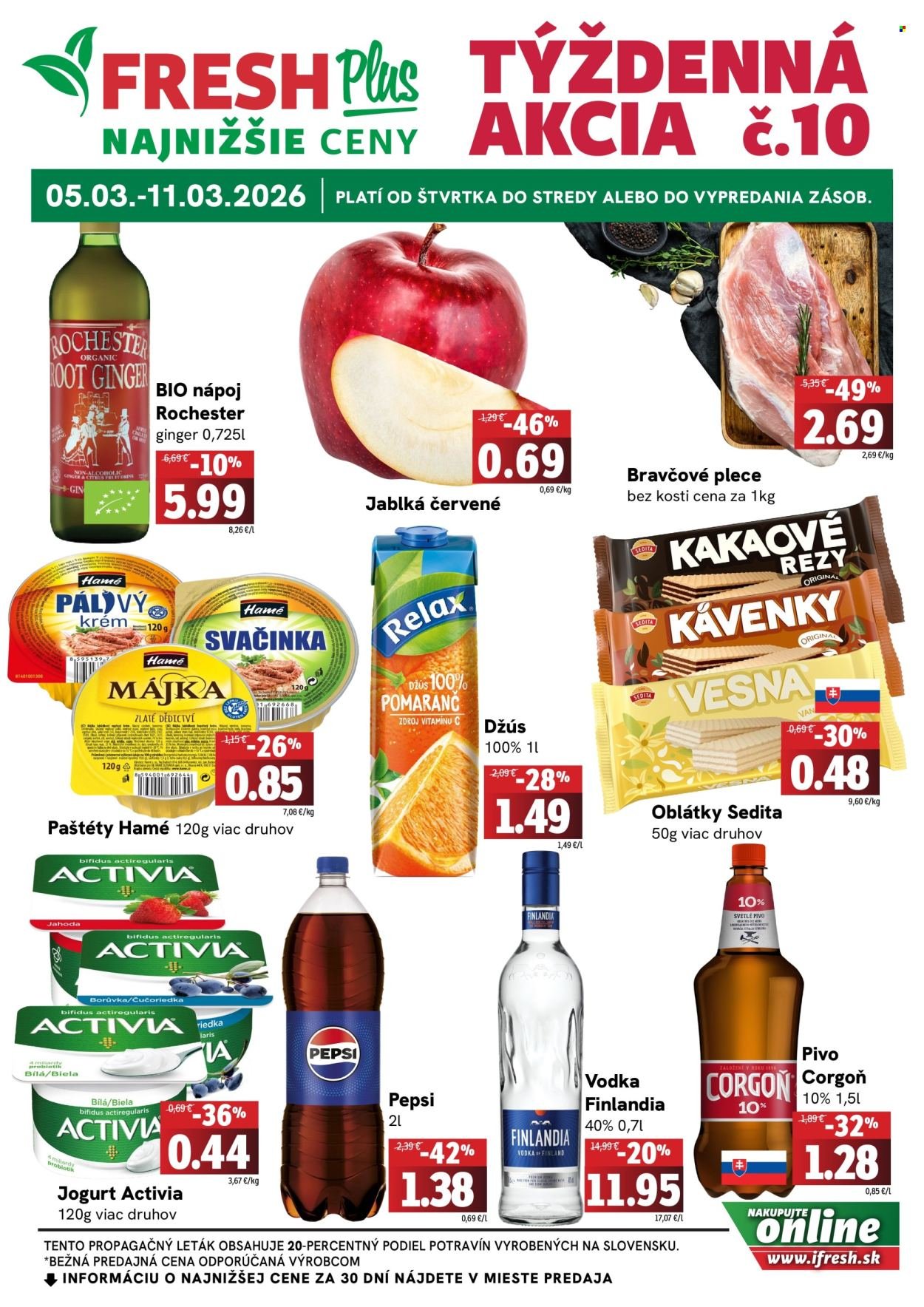 FRESH leták - Týždenná akcia (2026-03-05 - 2026-03-11) | 1