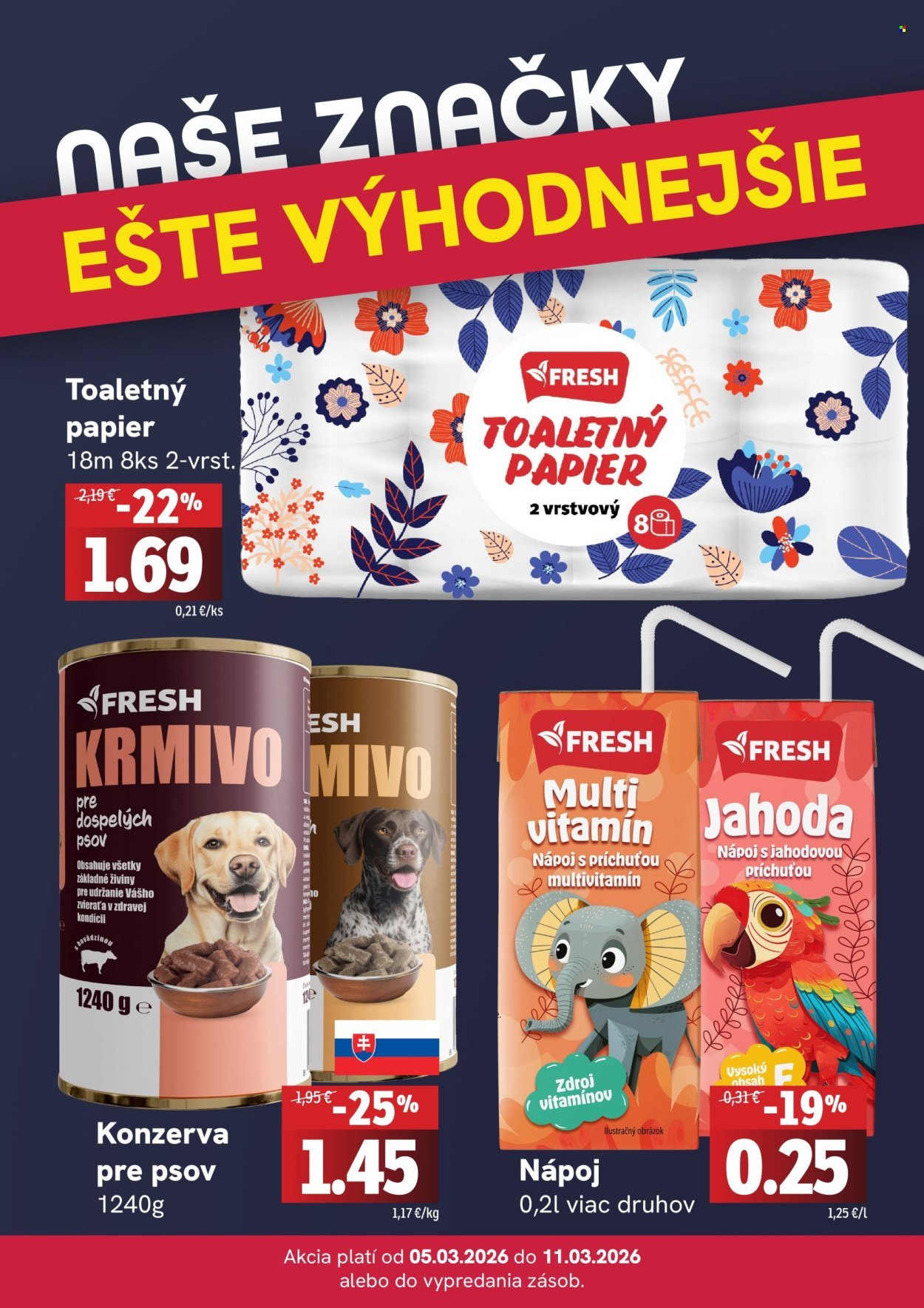 FRESH leták - Týždenná akcia (2026-03-05 - 2026-03-11) | 4