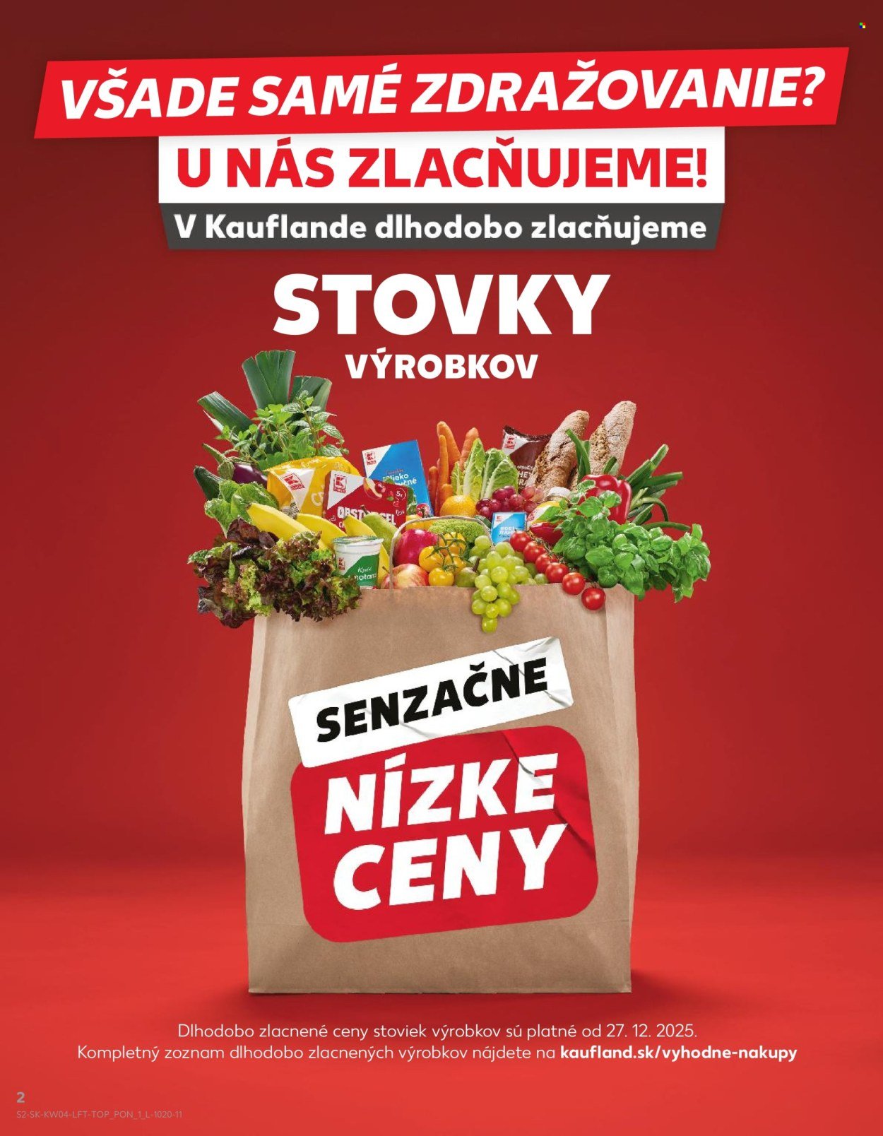 KAUFLAND leták - Od štvrtka 22.1.2026 (2026-01-22 - 2026-01-28) | 2