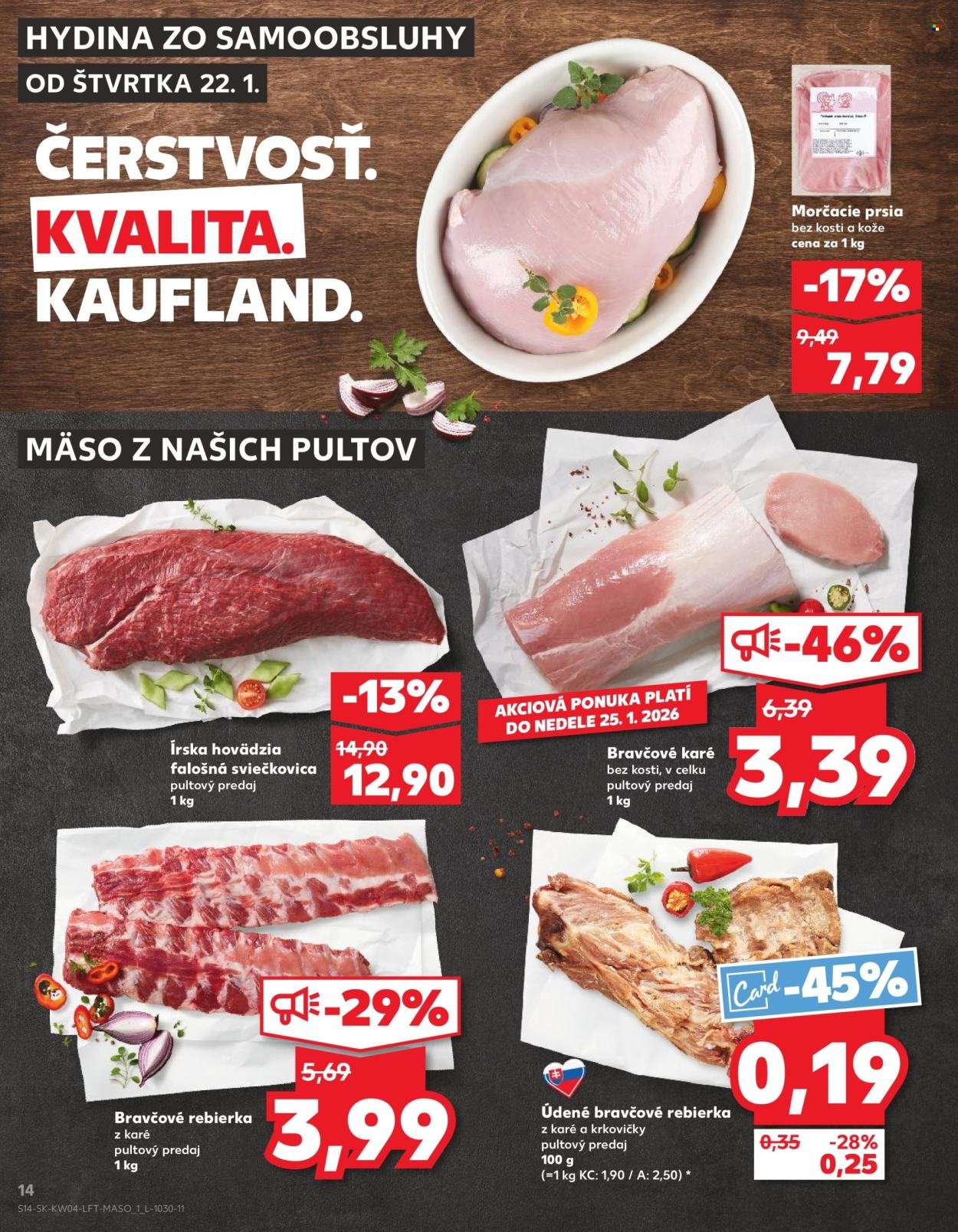 KAUFLAND leták - Od štvrtka 22.1.2026 (2026-01-22 - 2026-01-28) | 14