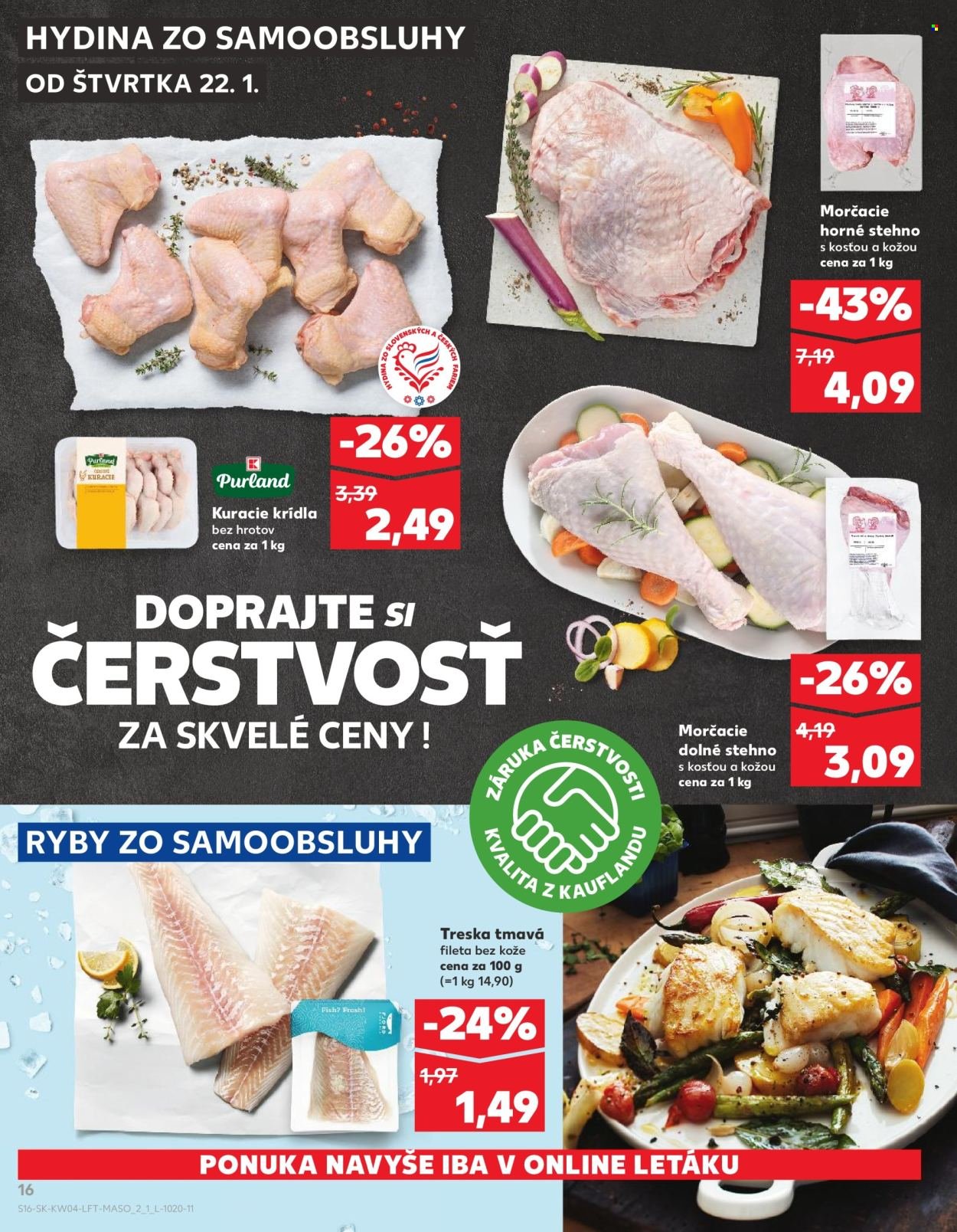 KAUFLAND leták - Od štvrtka 22.1.2026 (2026-01-22 - 2026-01-28) | 16