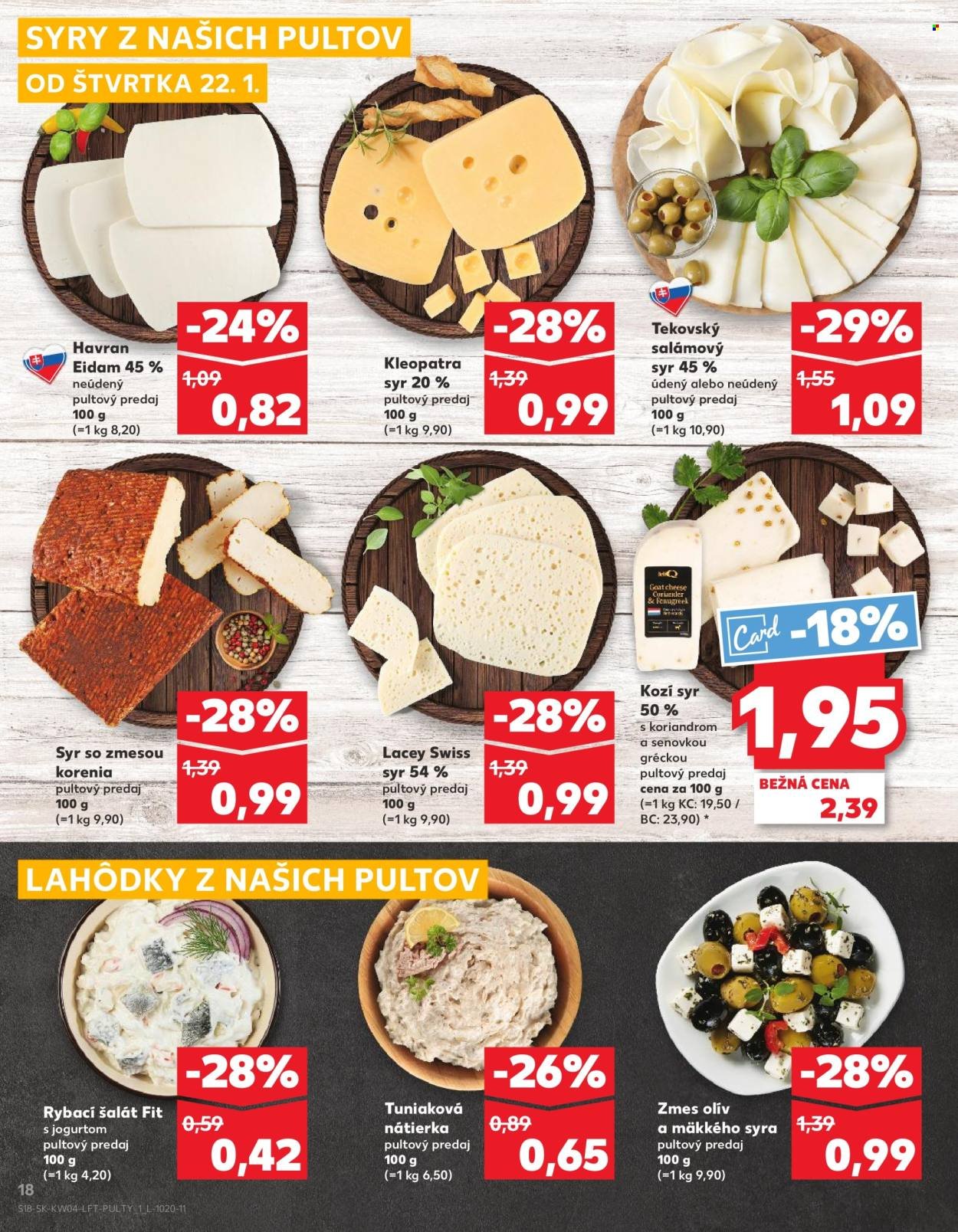 KAUFLAND leták - Od štvrtka 22.1.2026 (2026-01-22 - 2026-01-28) | 18