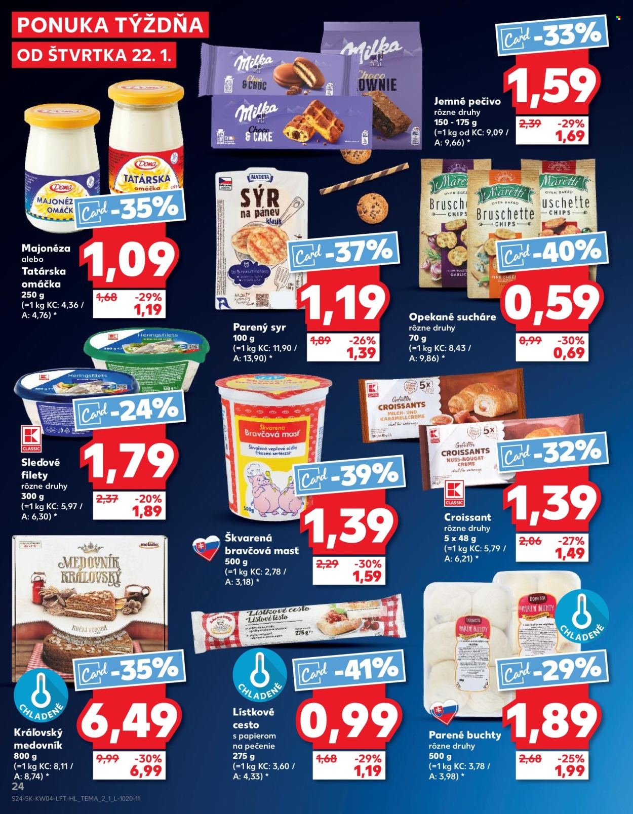 KAUFLAND leták - Od štvrtka 22.1.2026 (2026-01-22 - 2026-01-28) | 24