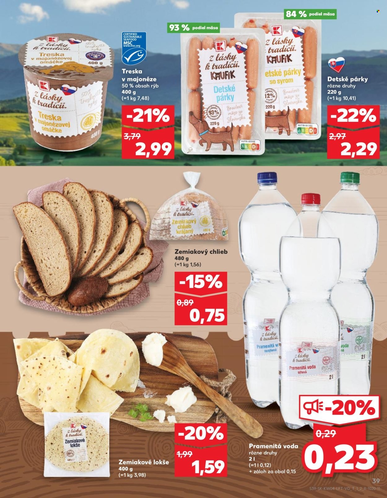 KAUFLAND leták - Od štvrtka 22.1.2026 (2026-01-22 - 2026-01-28) | 39