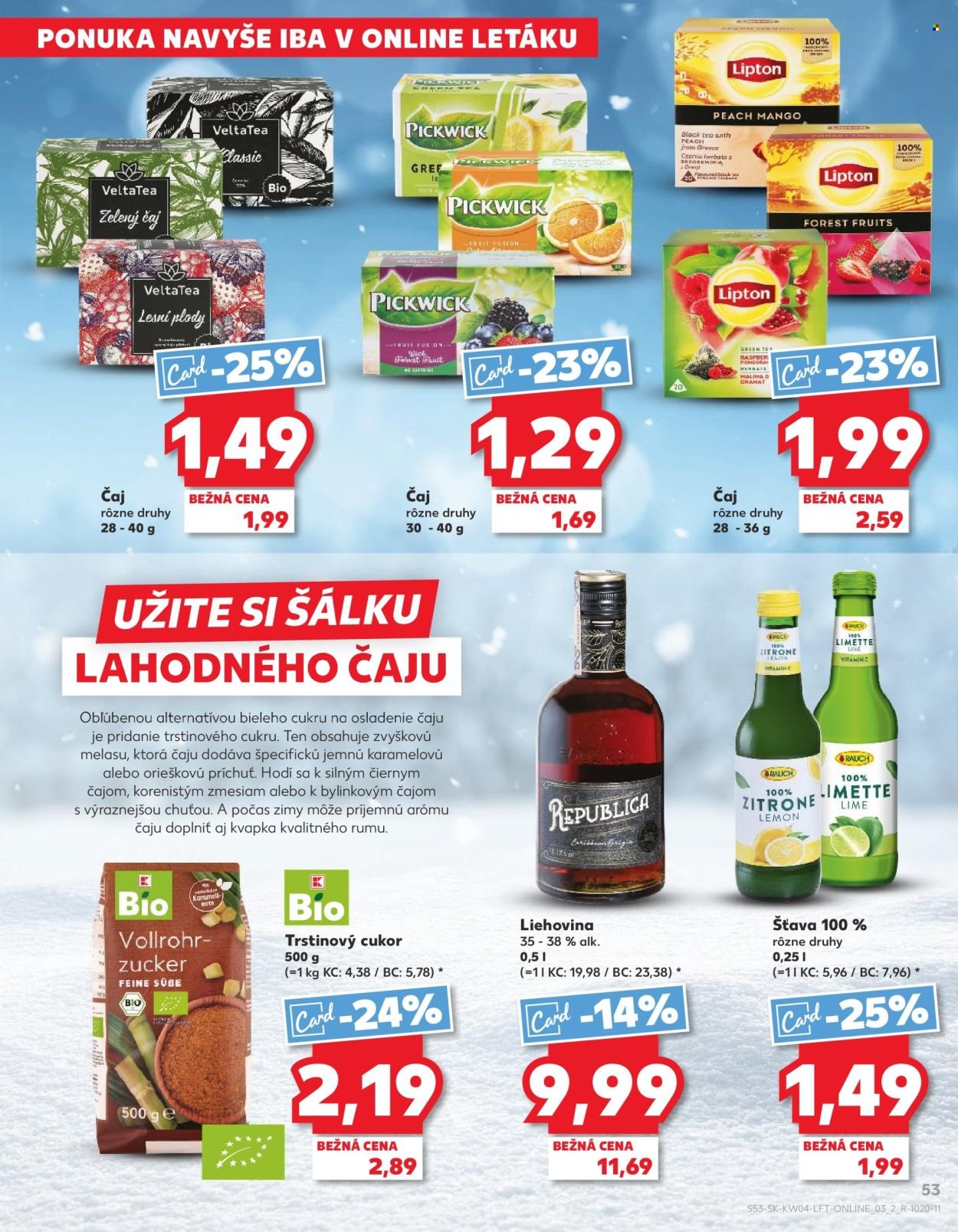KAUFLAND leták - Od štvrtka 22.1.2026 (2026-01-22 - 2026-01-28) | 53