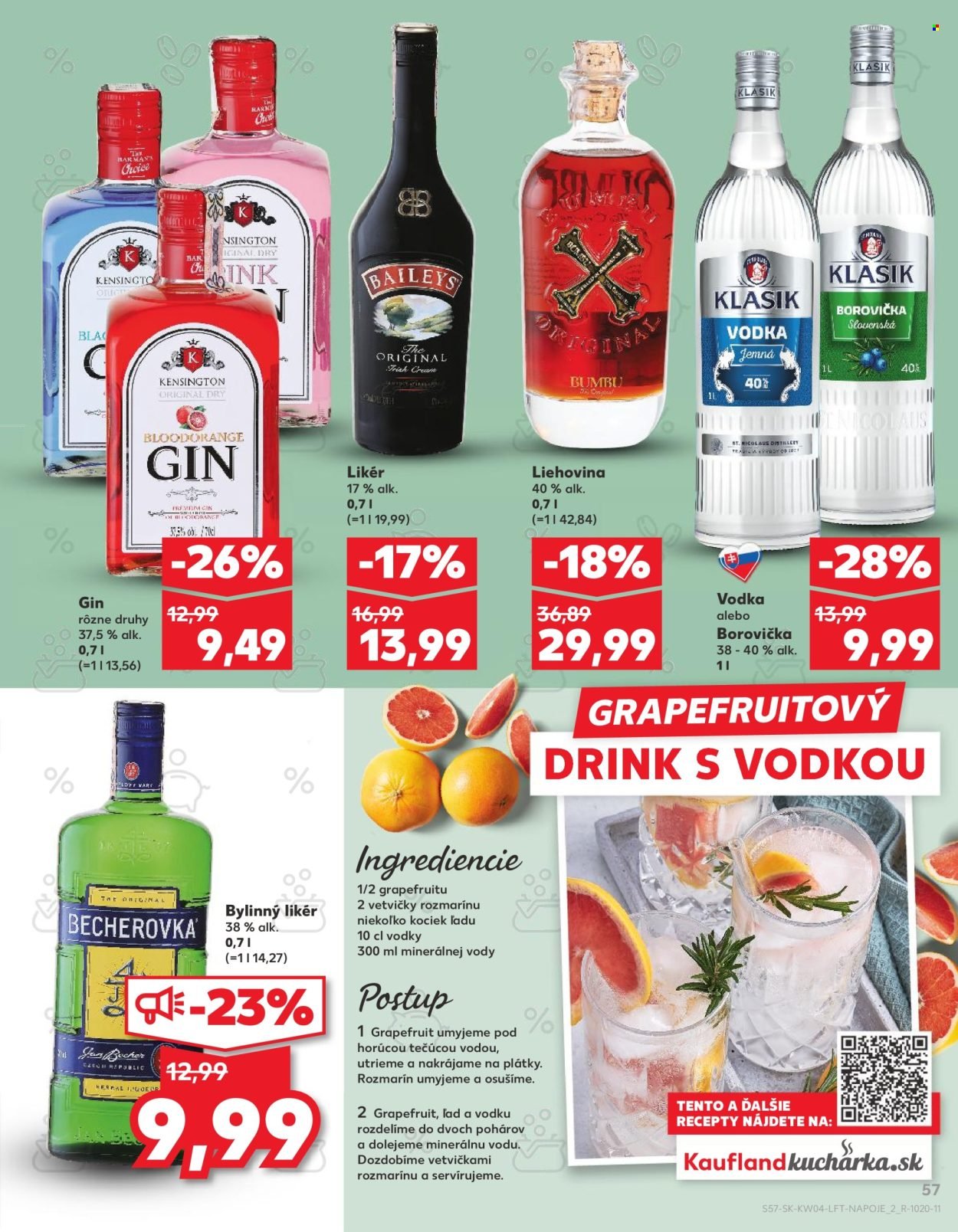 KAUFLAND leták - Od štvrtka 22.1.2026 (2026-01-22 - 2026-01-28) | 57