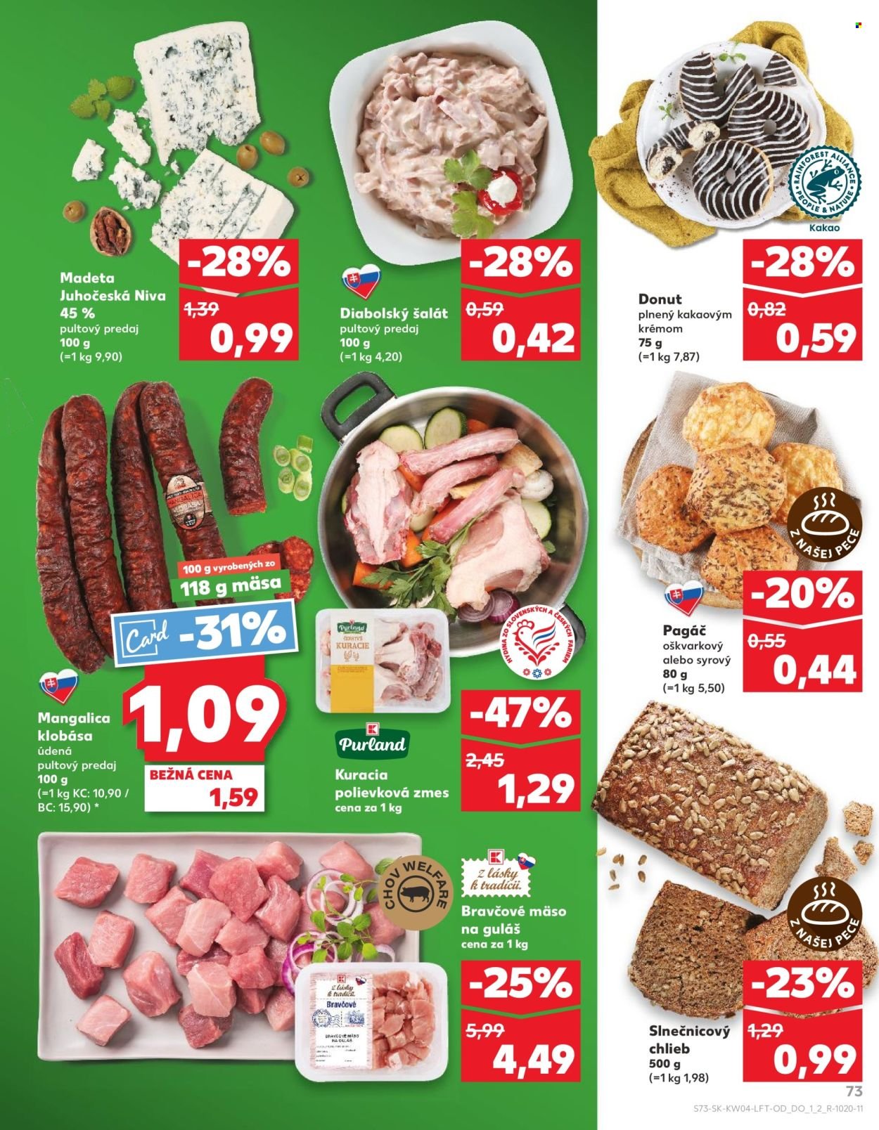 KAUFLAND leták - Od štvrtka 22.1.2026 (2026-01-22 - 2026-01-28) | 73