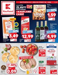 KAUFLAND leták - Od štvrtka 22.1.2026 (2026-01-22 - 2026-01-28)