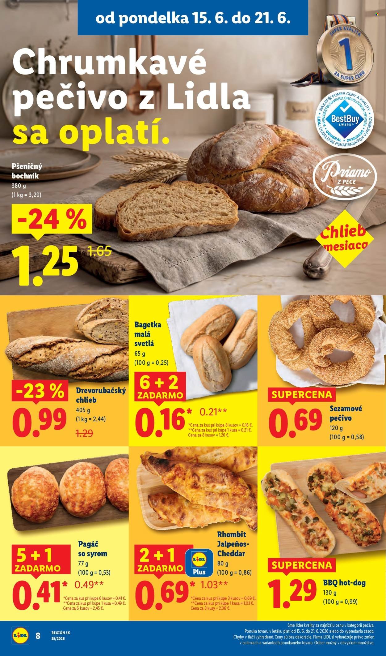 LIDL leták - Od pondelka 15.6.2026