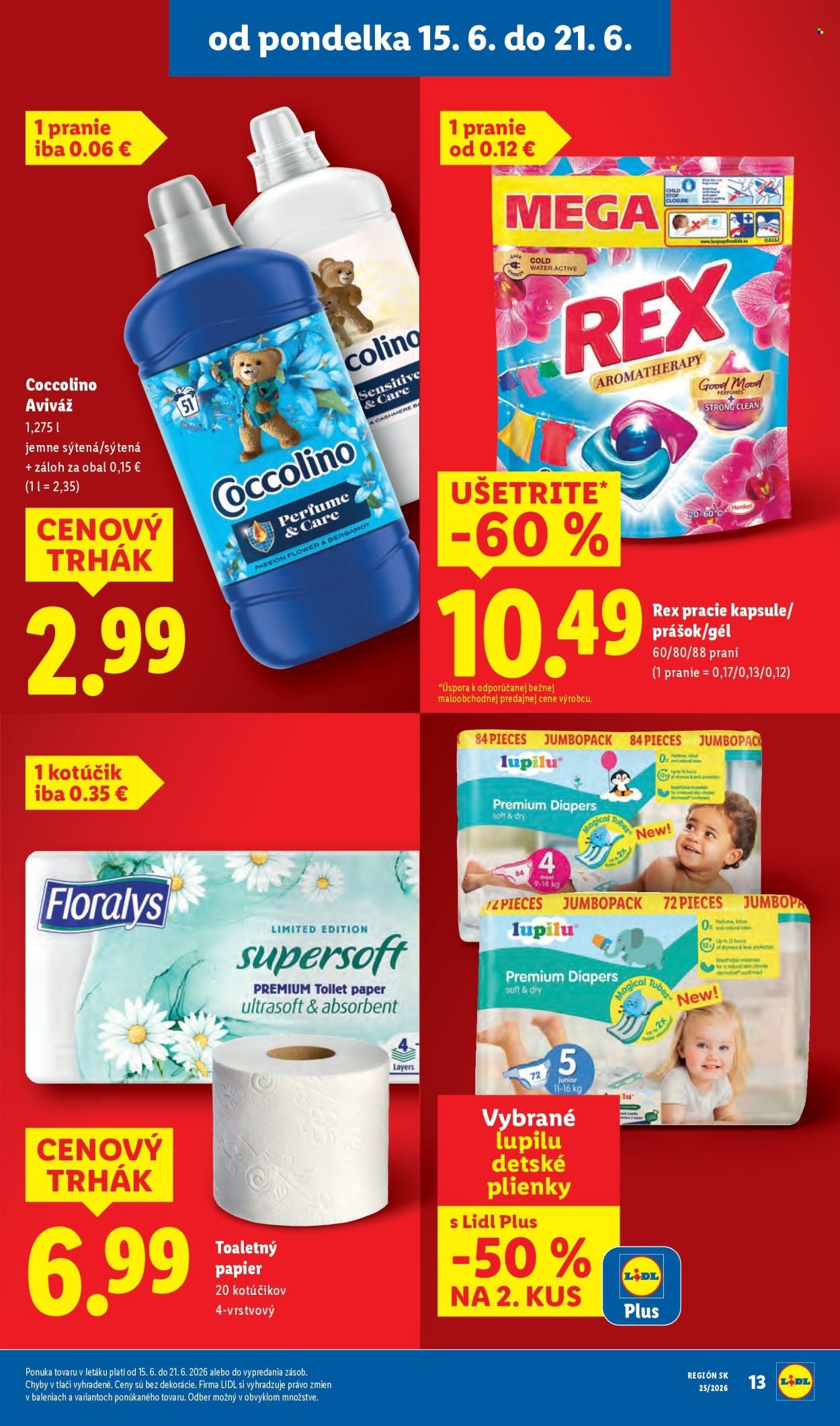 LIDL leták - Od pondelka 15.6.2026