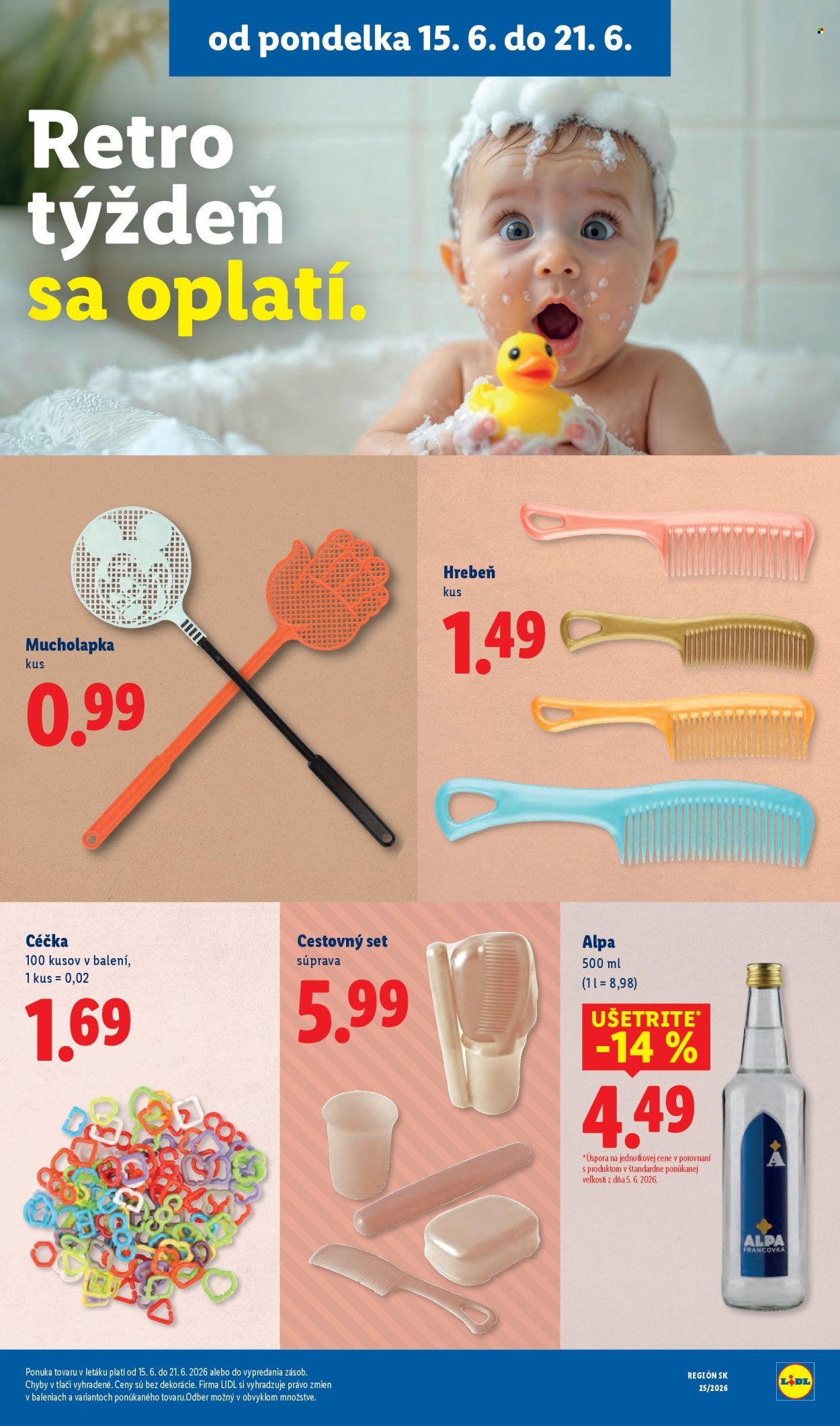LIDL leták - Od pondelka 15.6.2026