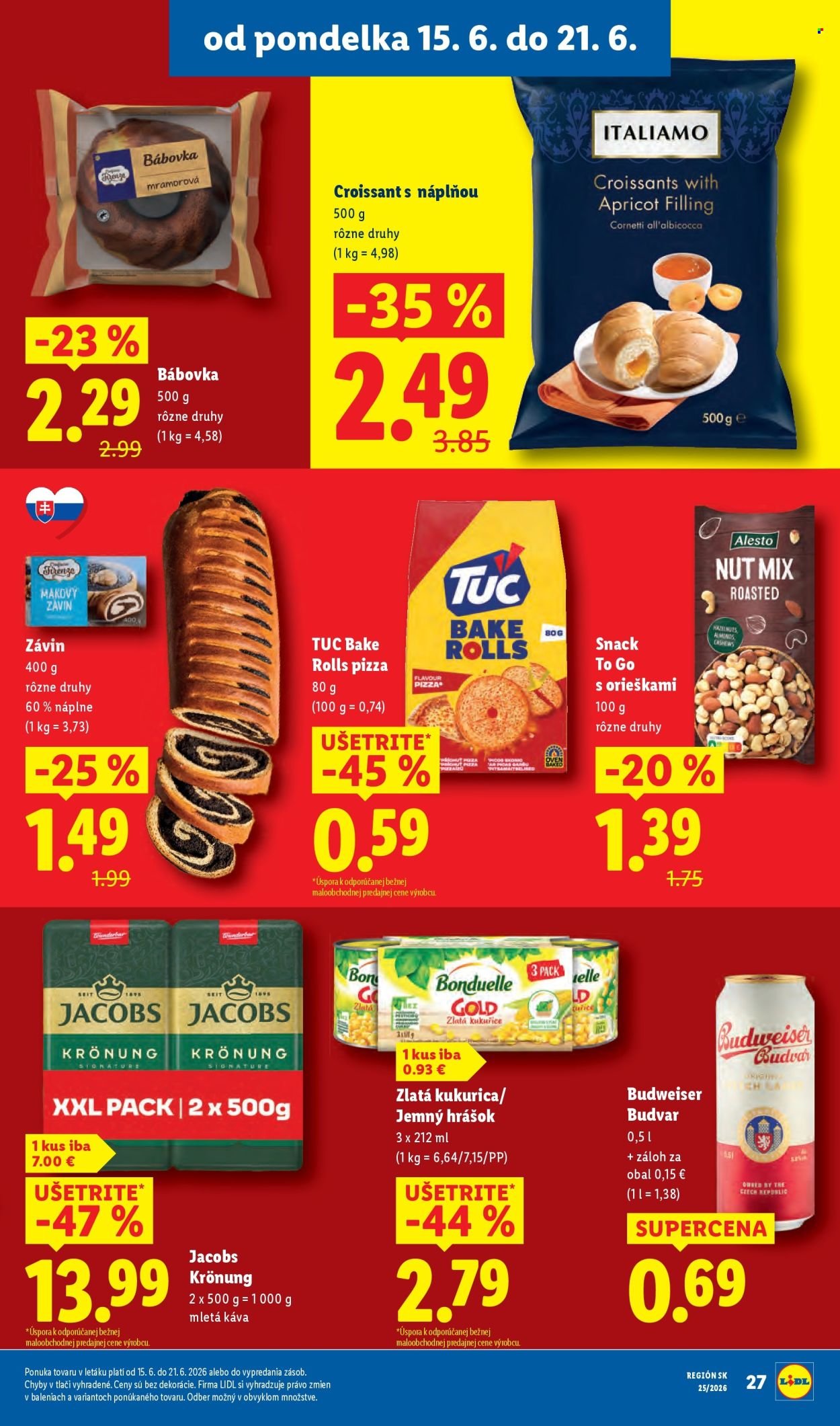 LIDL leták - Od pondelka 15.6.2026
