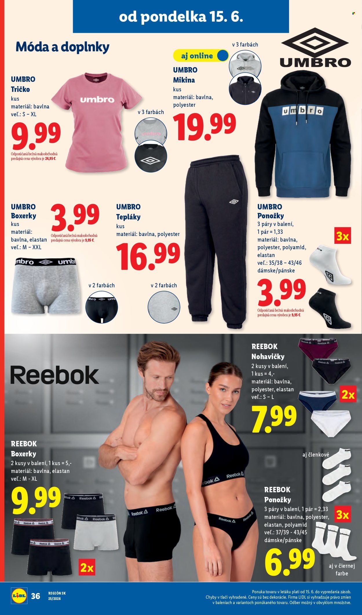 LIDL leták - Od pondelka 15.6.2026