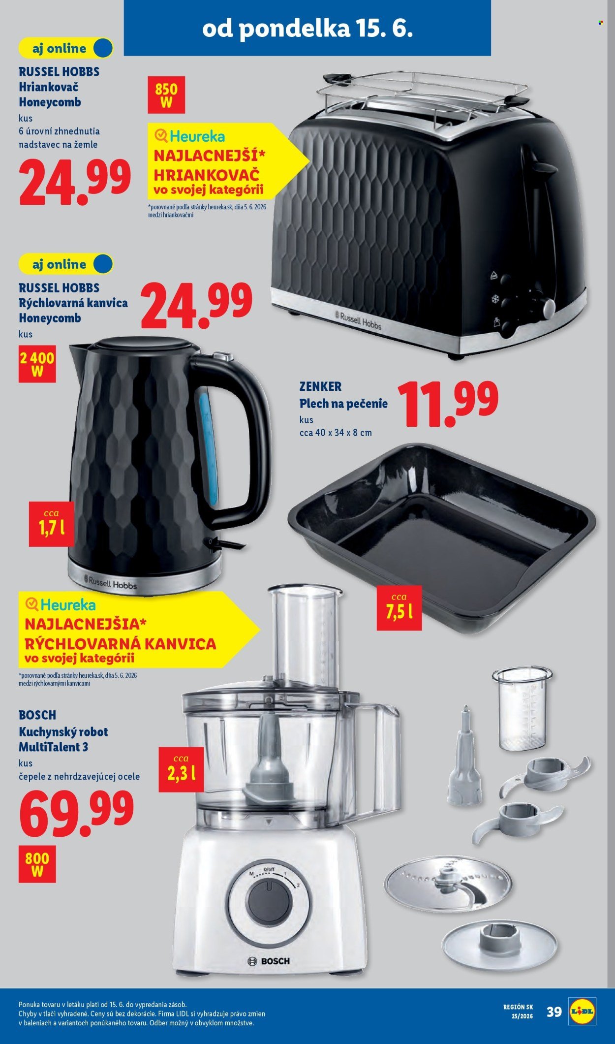 LIDL leták - Od pondelka 15.6.2026