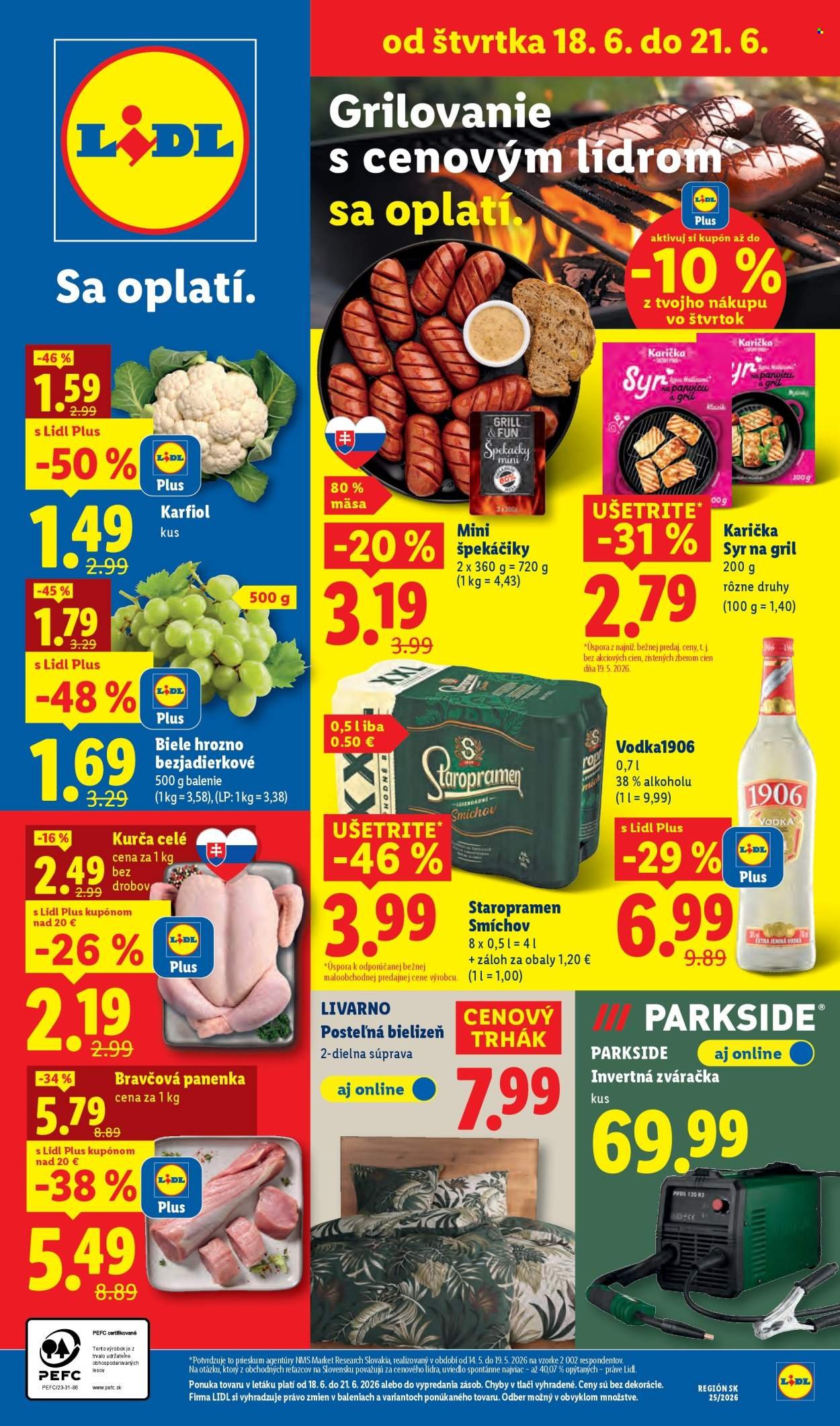LIDL leták - Od pondelka 15.6.2026