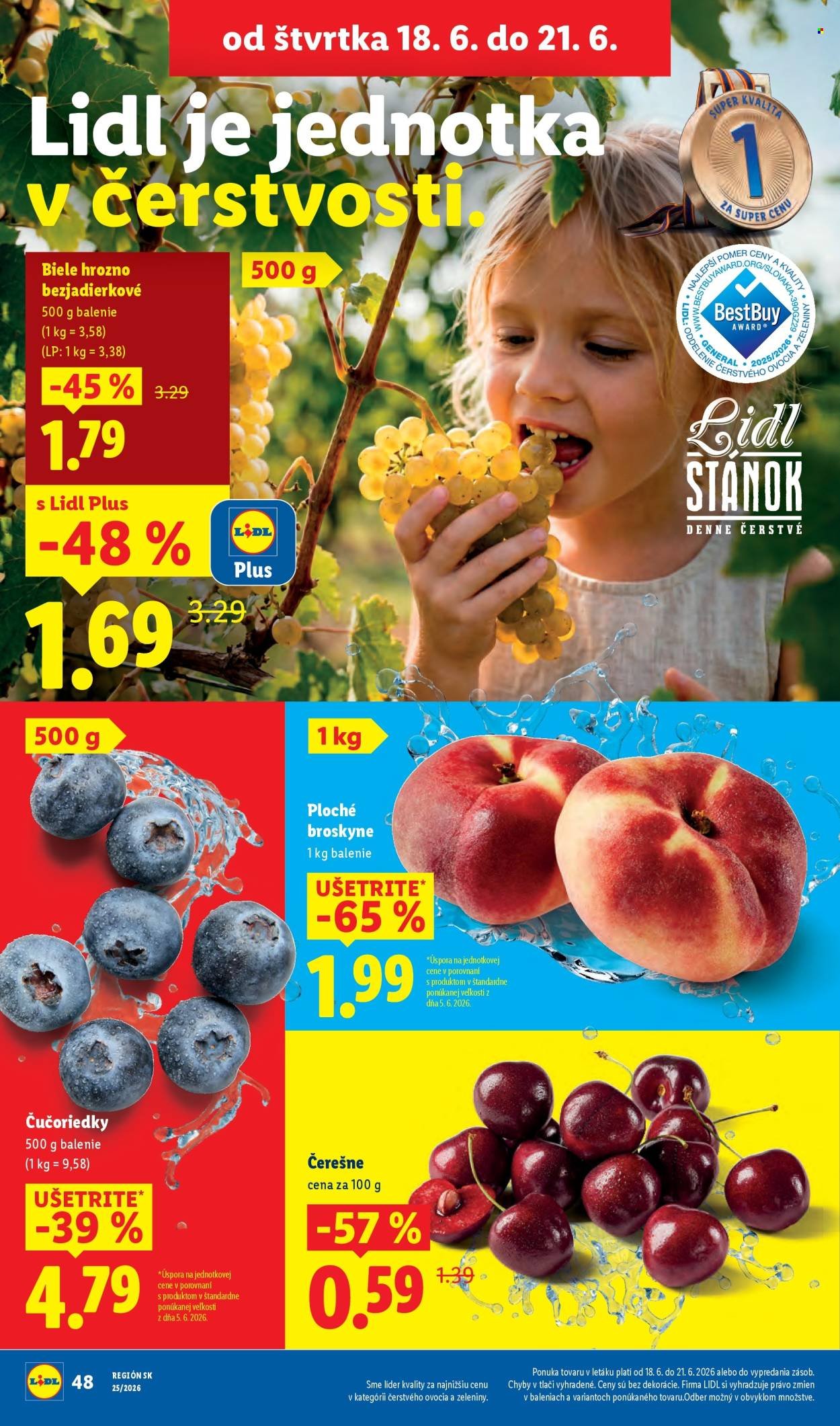 LIDL leták - Od pondelka 15.6.2026
