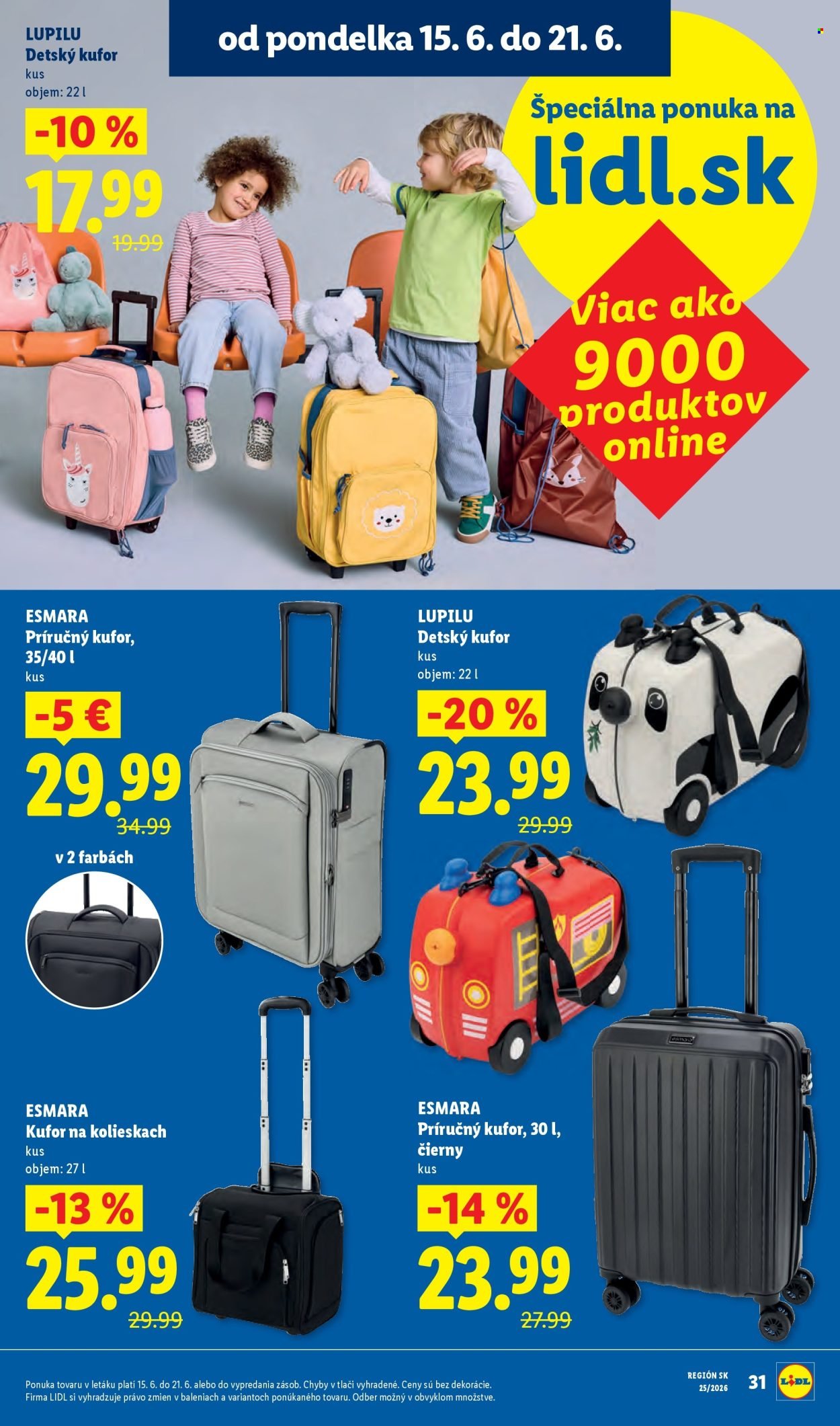 LIDL leták - Od pondelka 15.6.2026