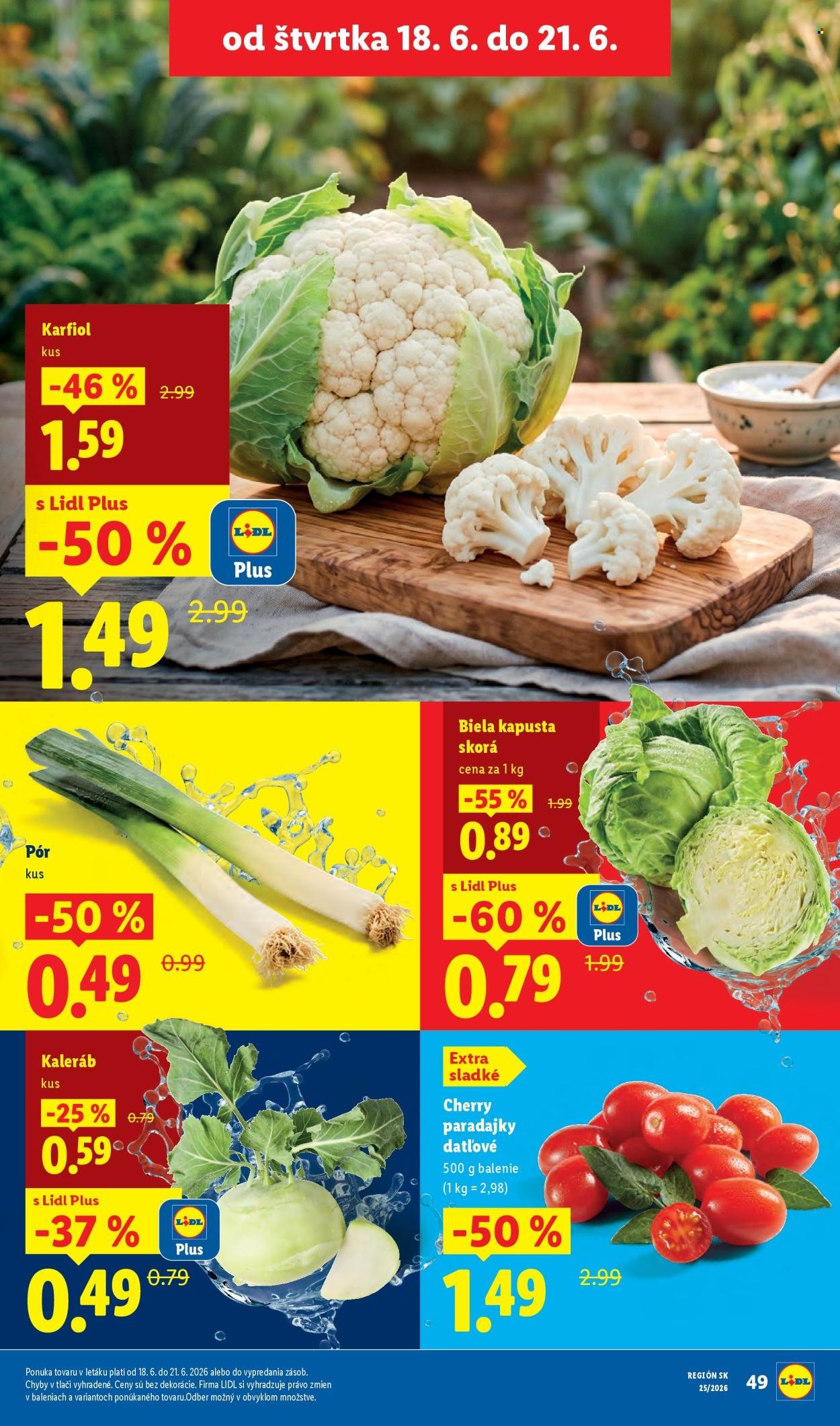 LIDL leták - Od pondelka 15.6.2026