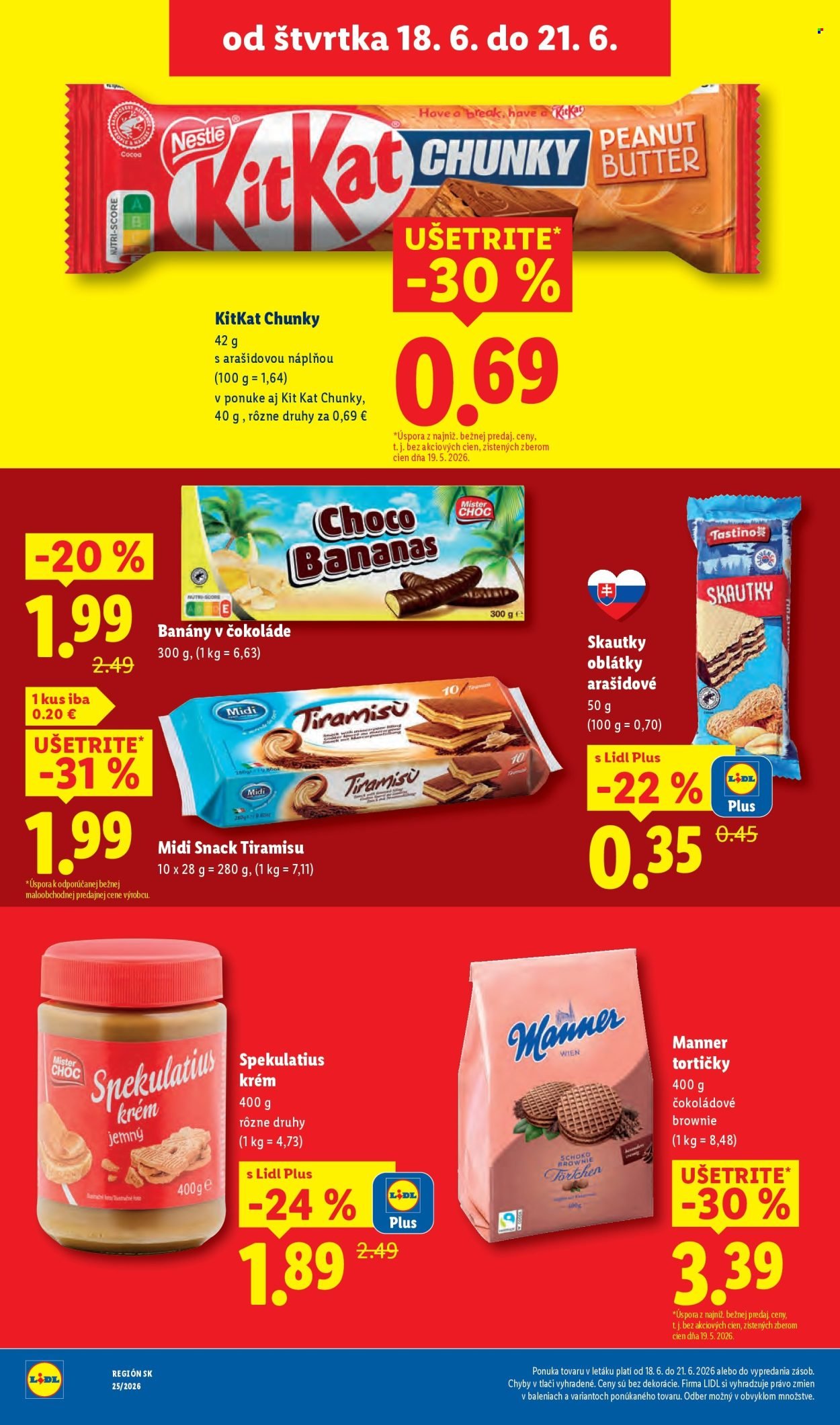 LIDL leták - Od pondelka 15.6.2026