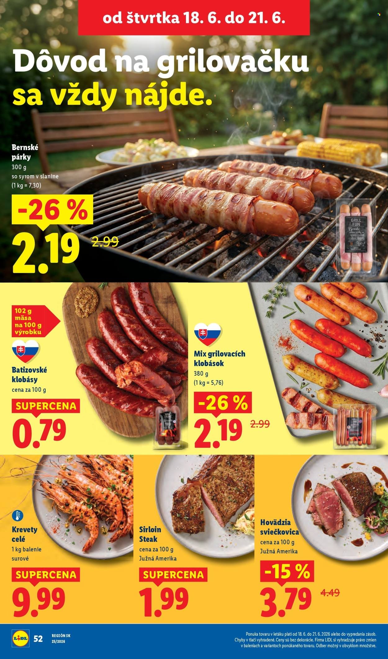LIDL leták - Od pondelka 15.6.2026