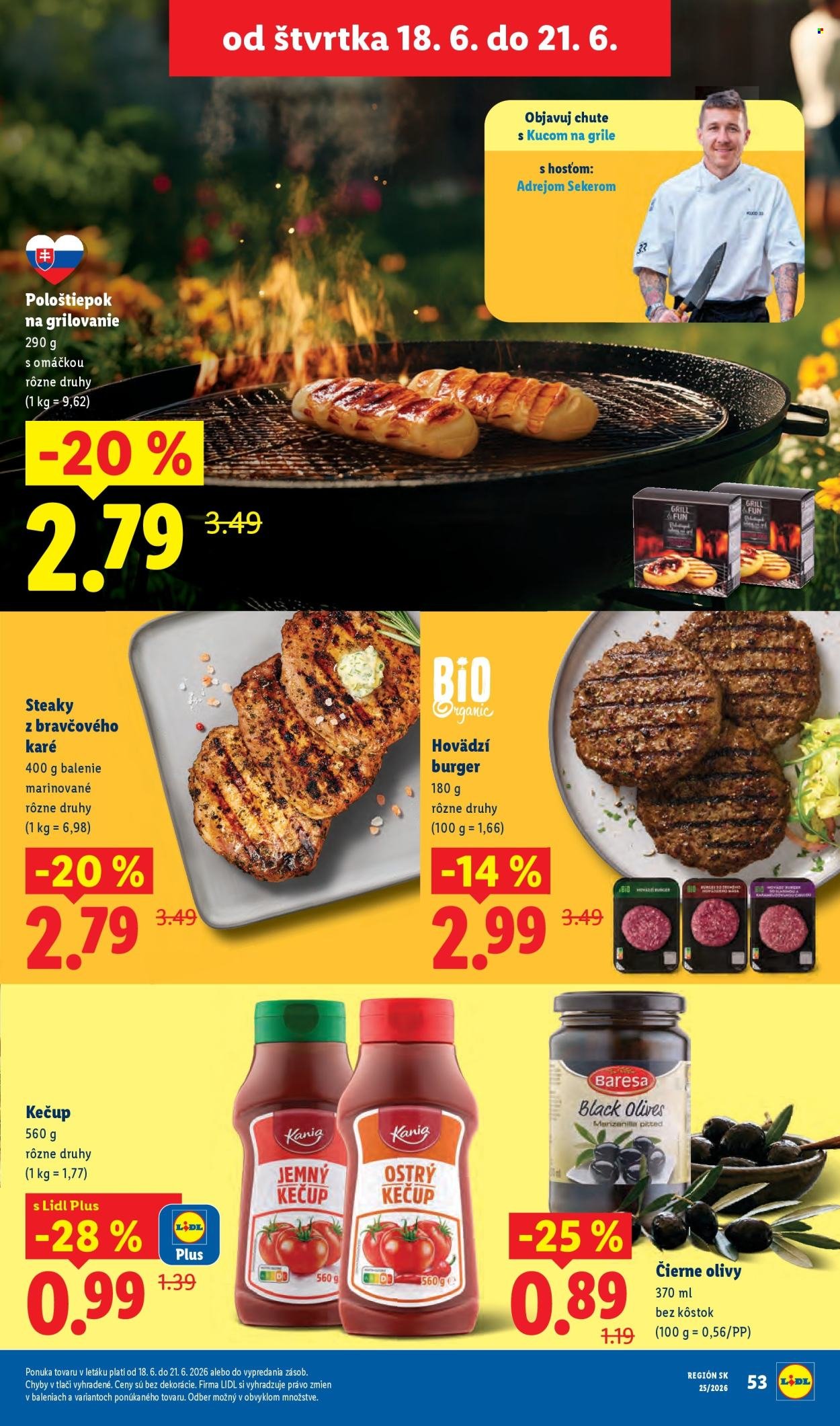 LIDL leták - Od pondelka 15.6.2026