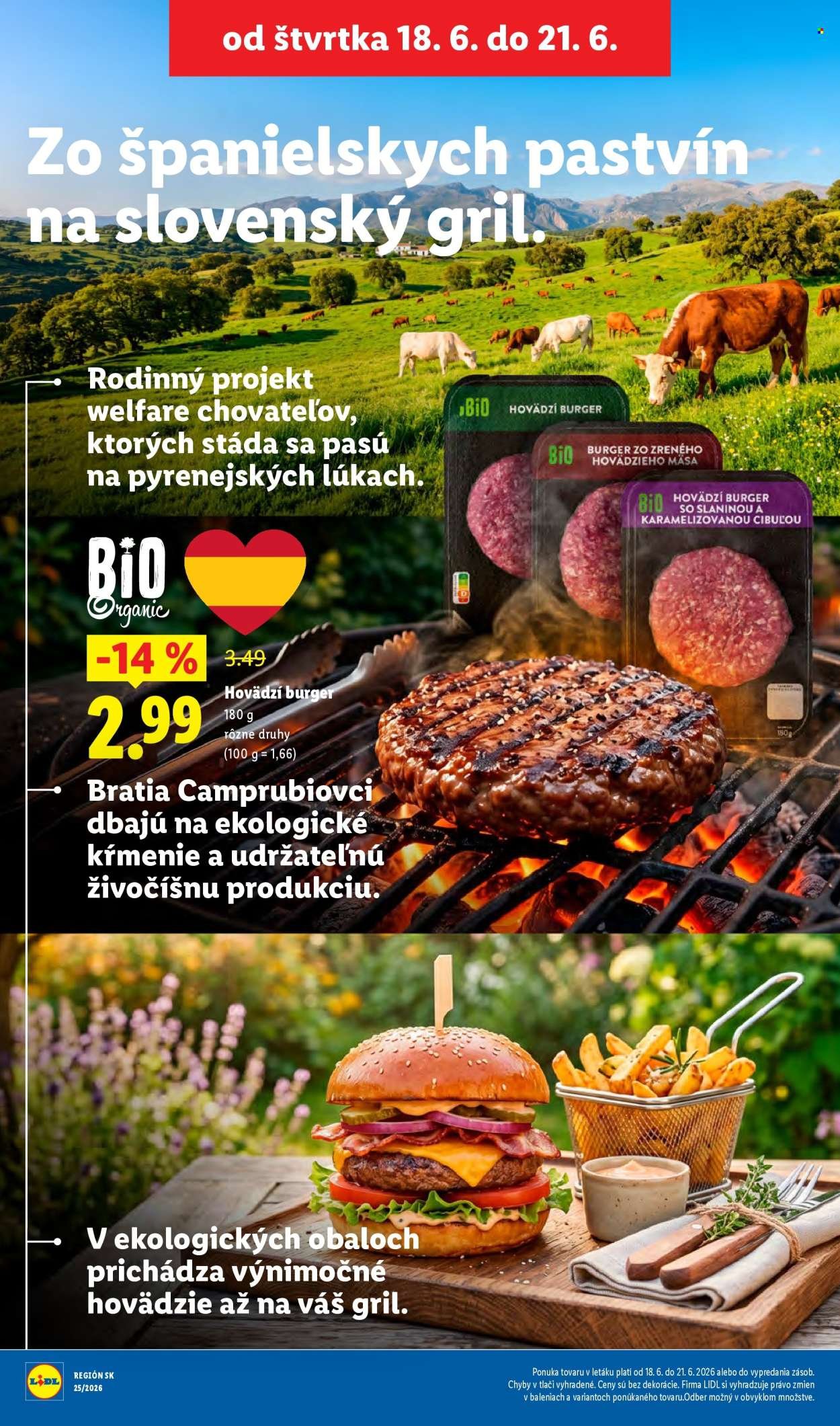 LIDL leták - Od pondelka 15.6.2026
