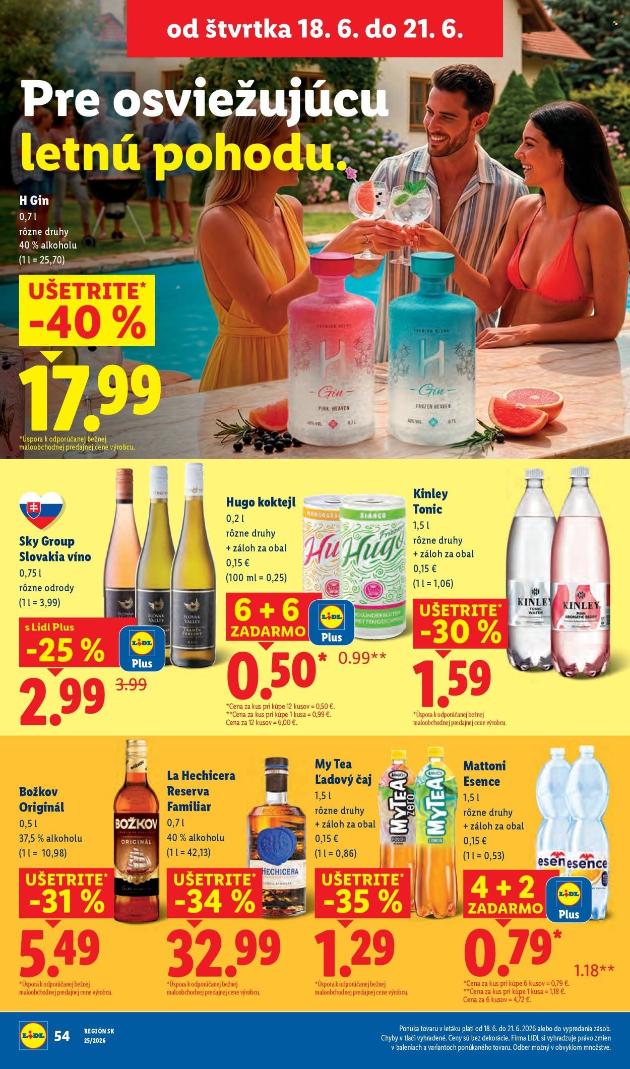 LIDL leták - Od pondelka 15.6.2026