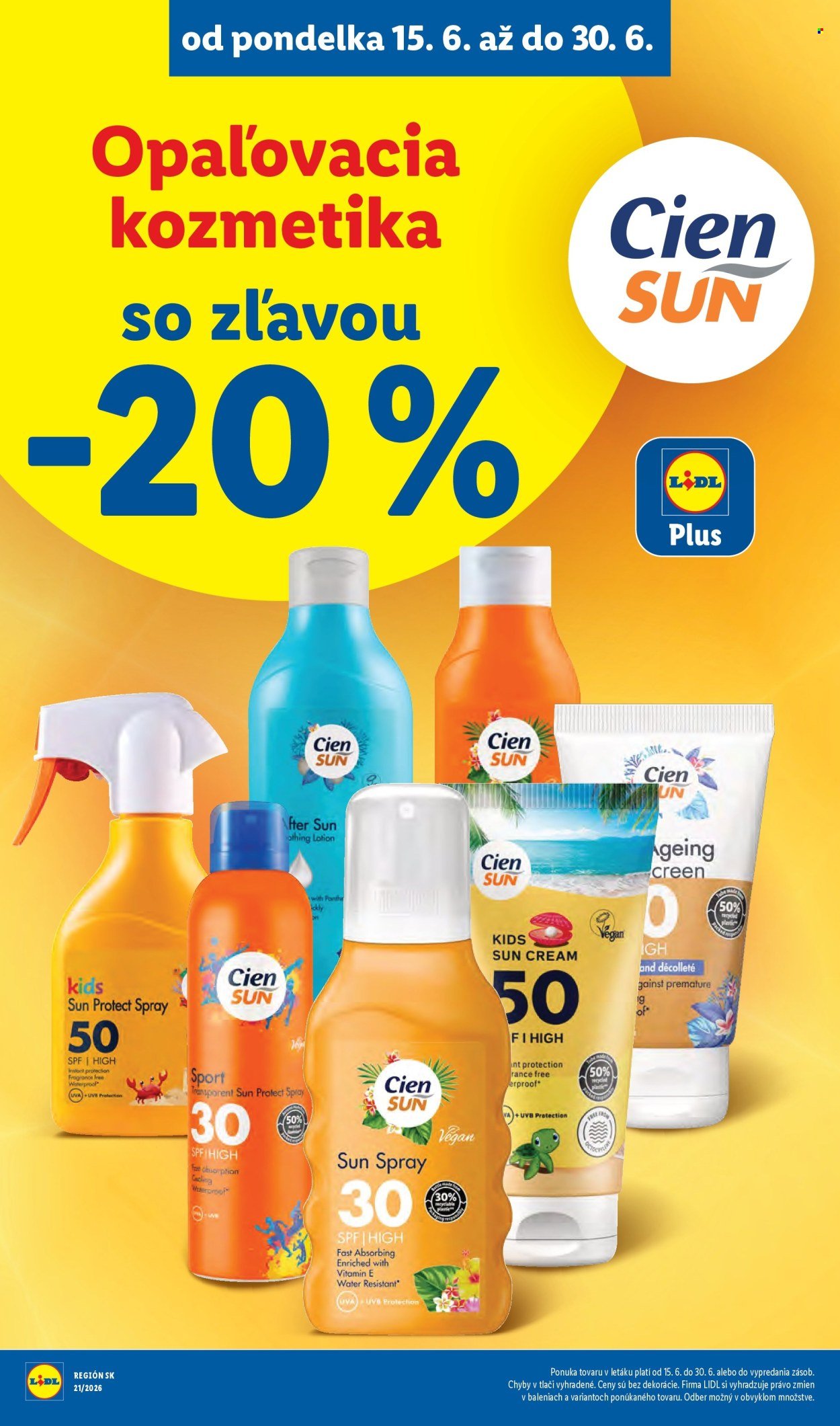 LIDL leták - Od pondelka 15.6.2026