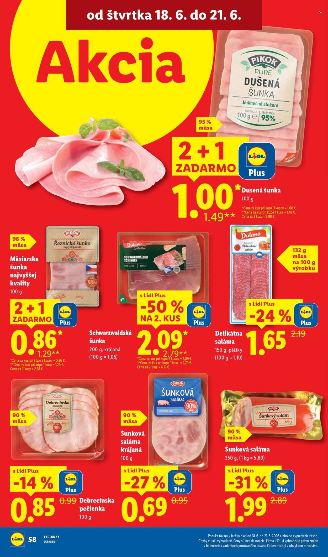 LIDL leták - Od pondelka 15.6.2026