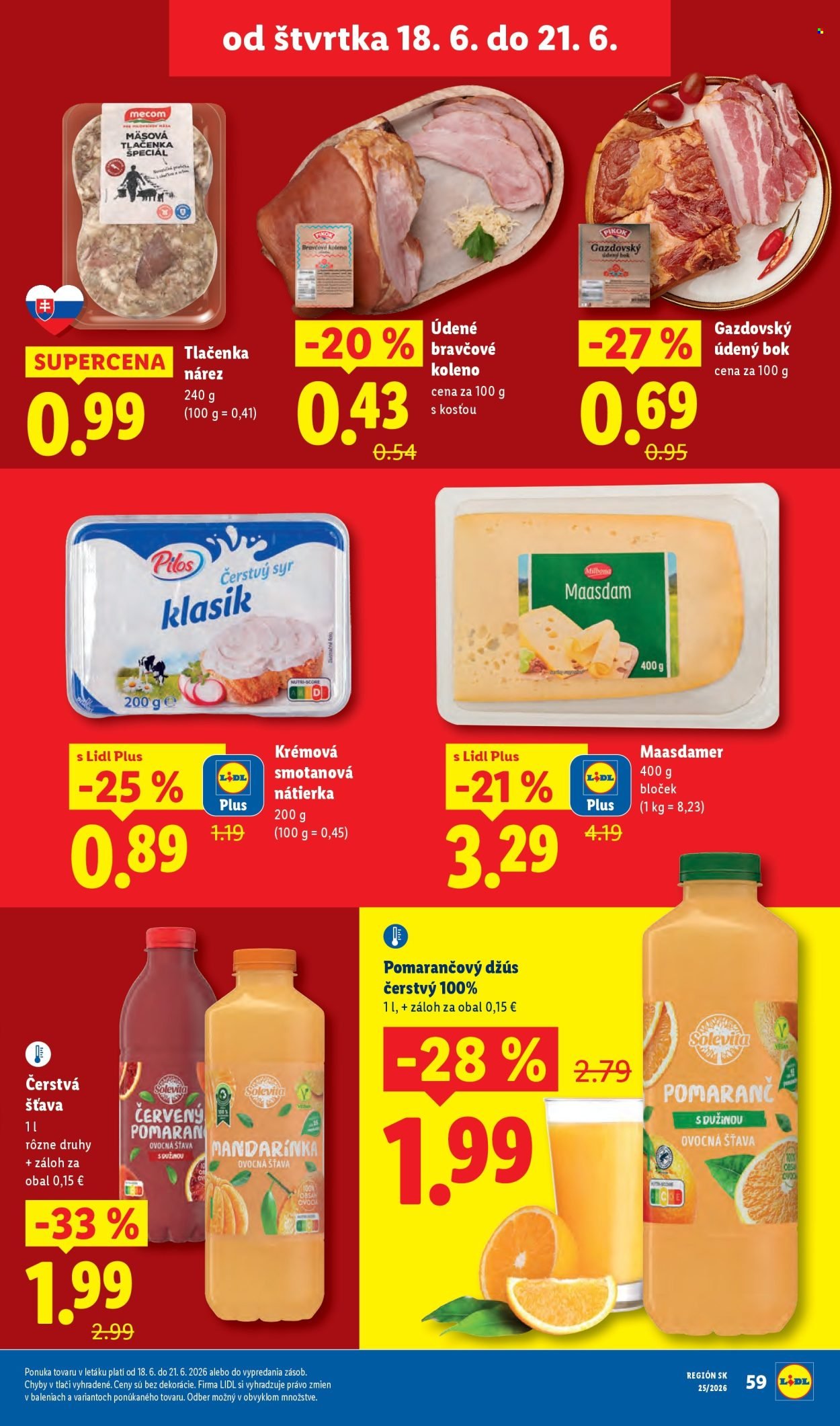 LIDL leták - Od pondelka 15.6.2026