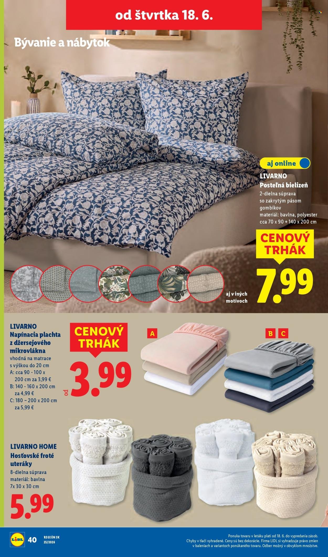 LIDL leták - Od pondelka 15.6.2026