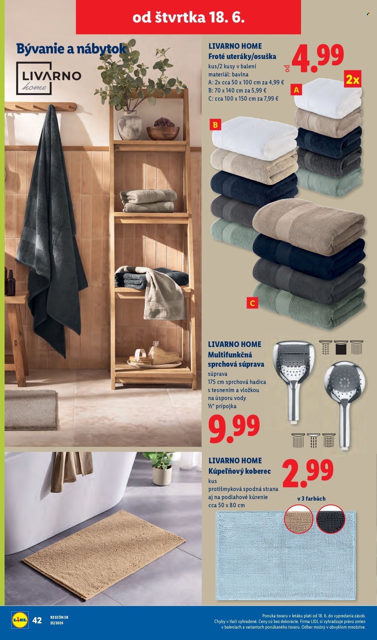 LIDL leták - Od pondelka 15.6.2026