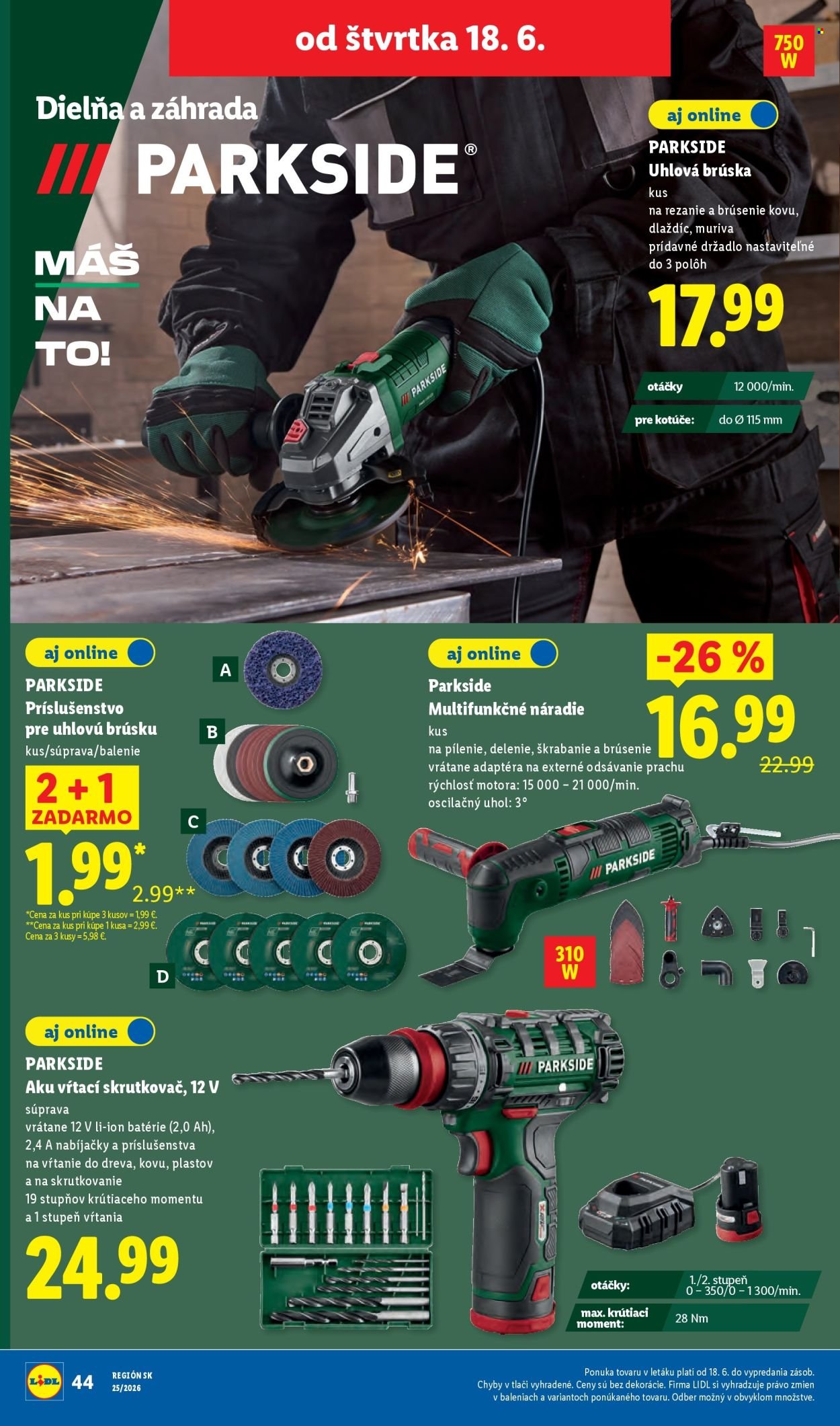 LIDL leták - Od pondelka 15.6.2026