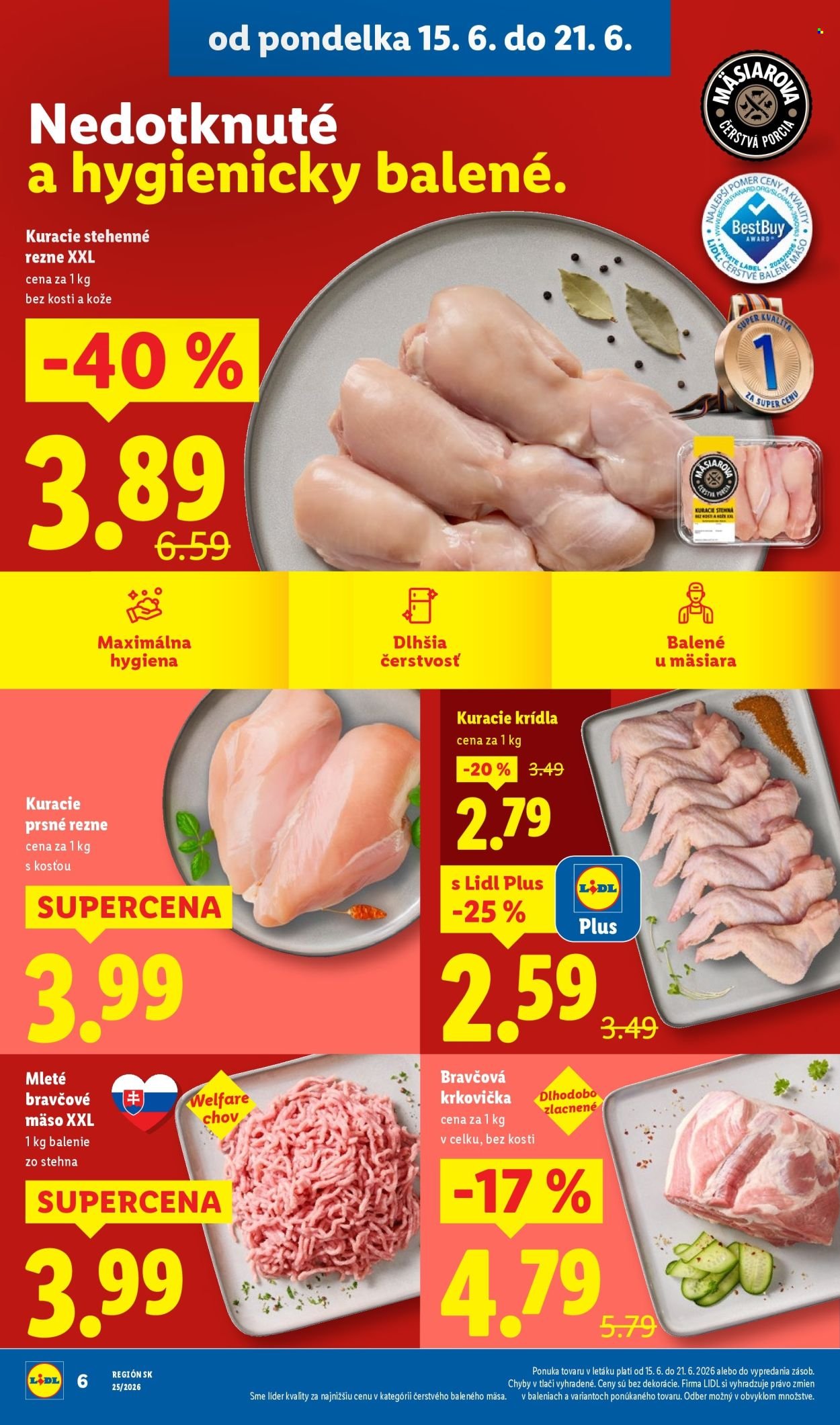 LIDL leták - Od pondelka 15.6.2026