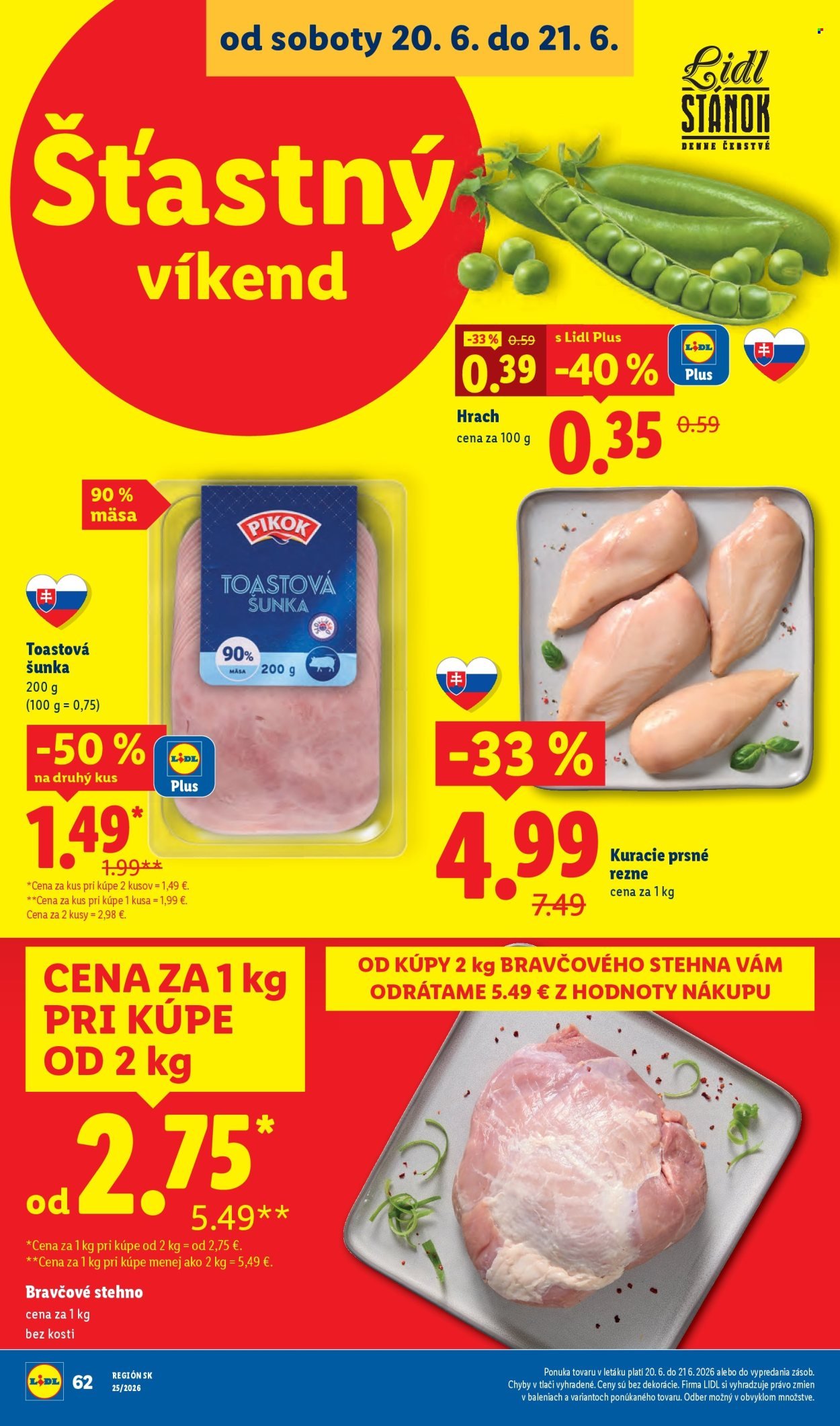 LIDL leták - Od pondelka 15.6.2026