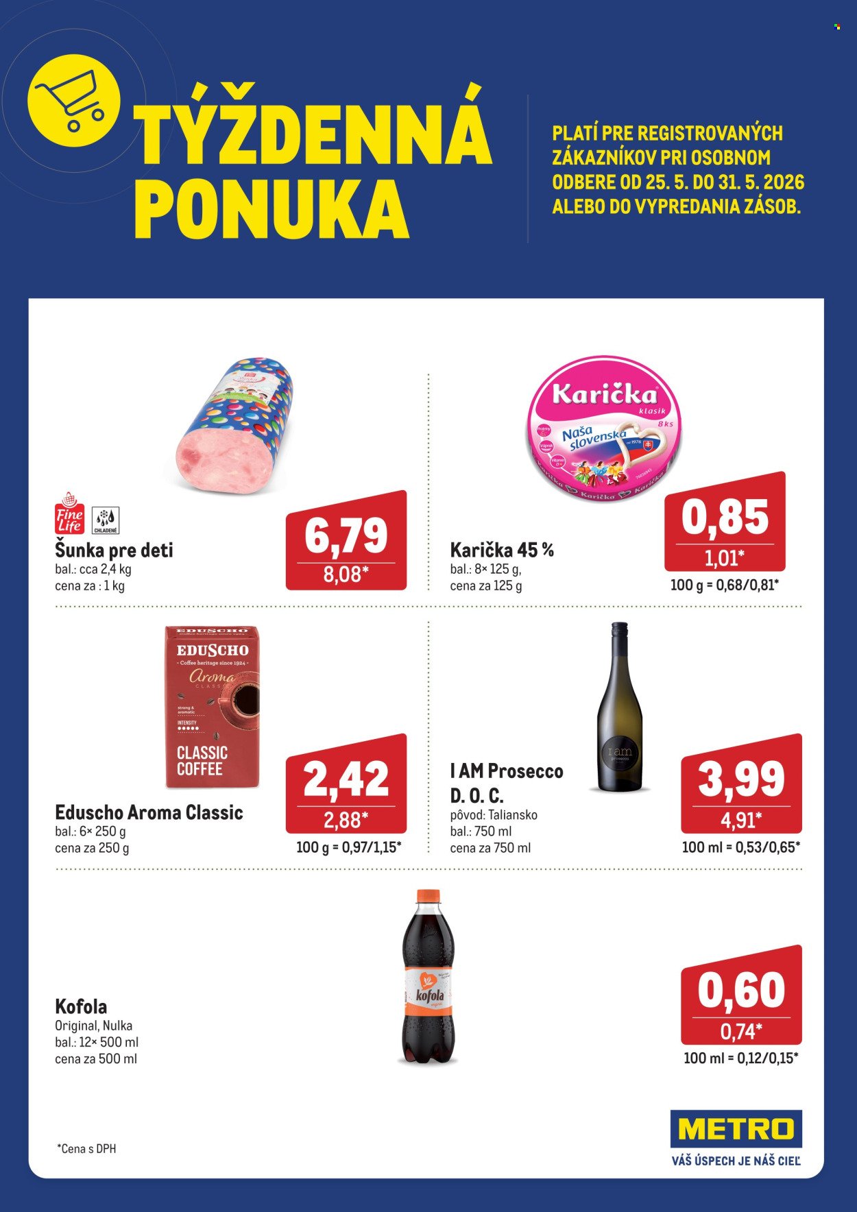 METRO leták - Týždenná ponuka (2026-05-25 - 2026-05-31) | 1