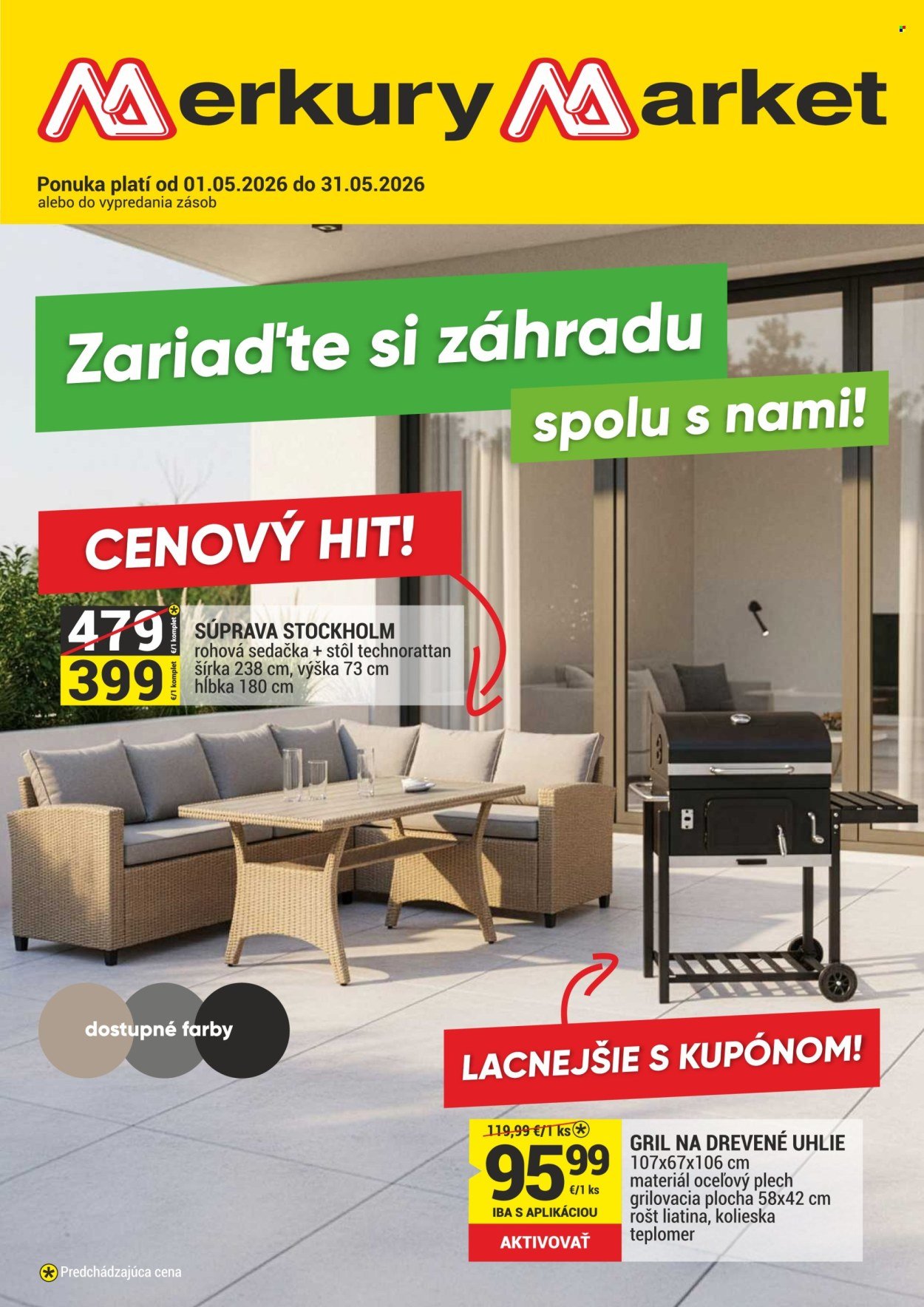 MERKURY MARKET leták - ZAHRADA (2026-05-01 - 2026-05-31) | 1