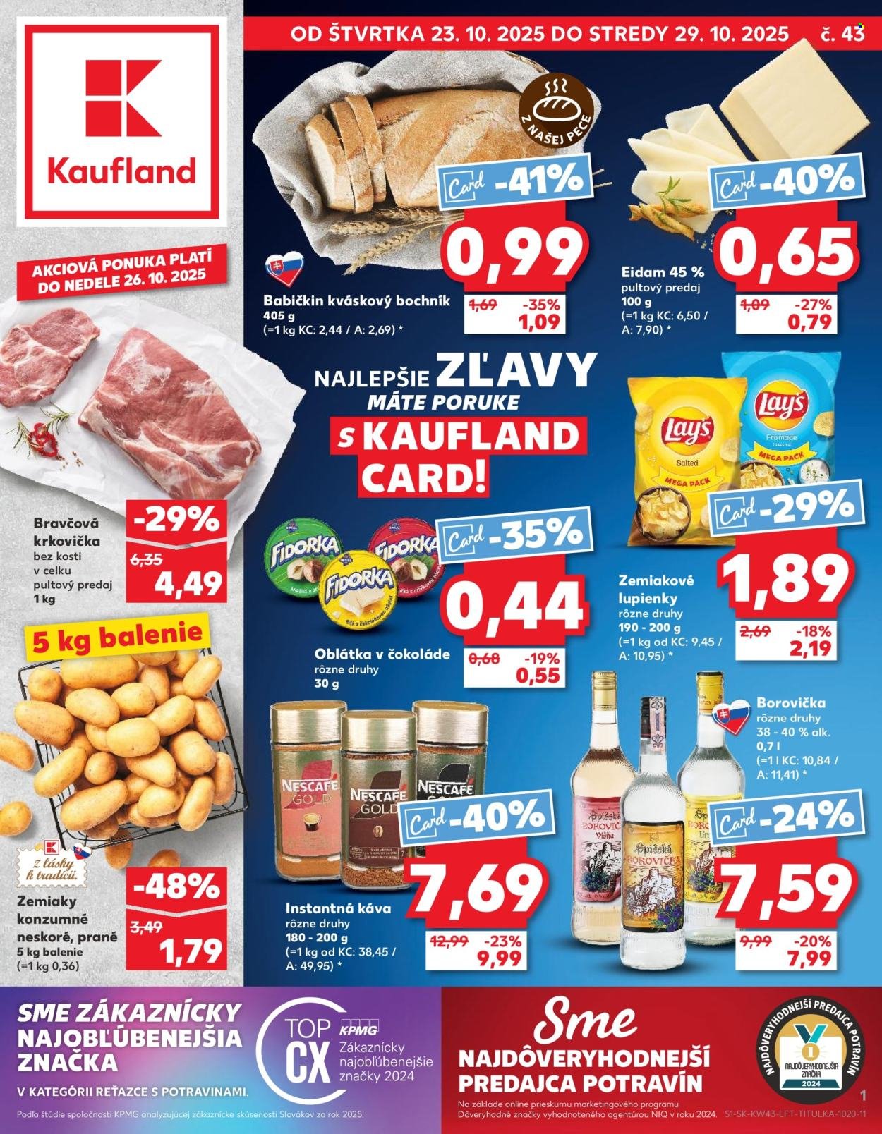 KAUFLAND leták - Od štvrtka 23.10.2025 (2025-10-23 - 2025-10-29) | 1