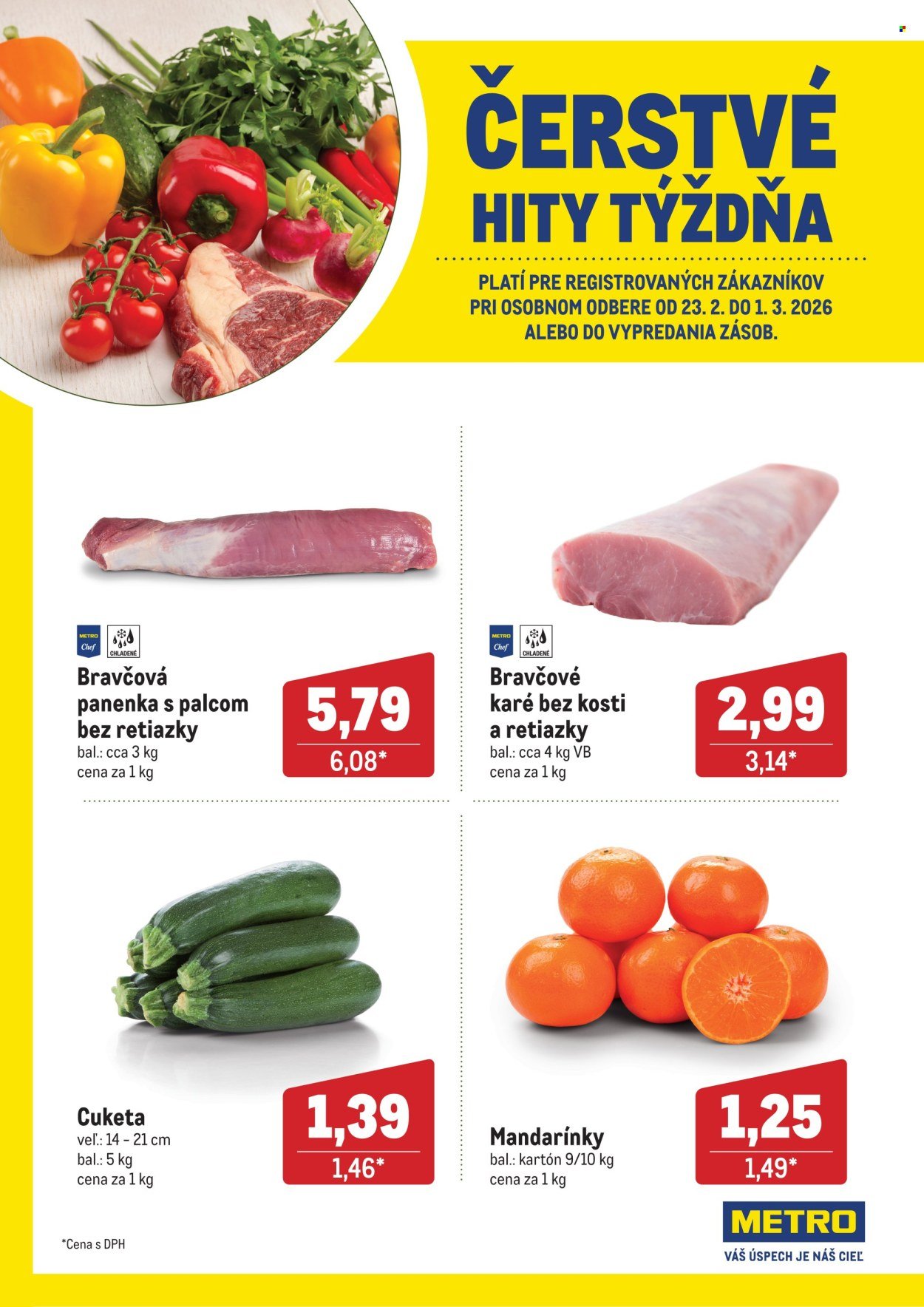 METRO leták - Čerstvé hity týždňa (2026-02-23 - 2026-03-01) | 1
