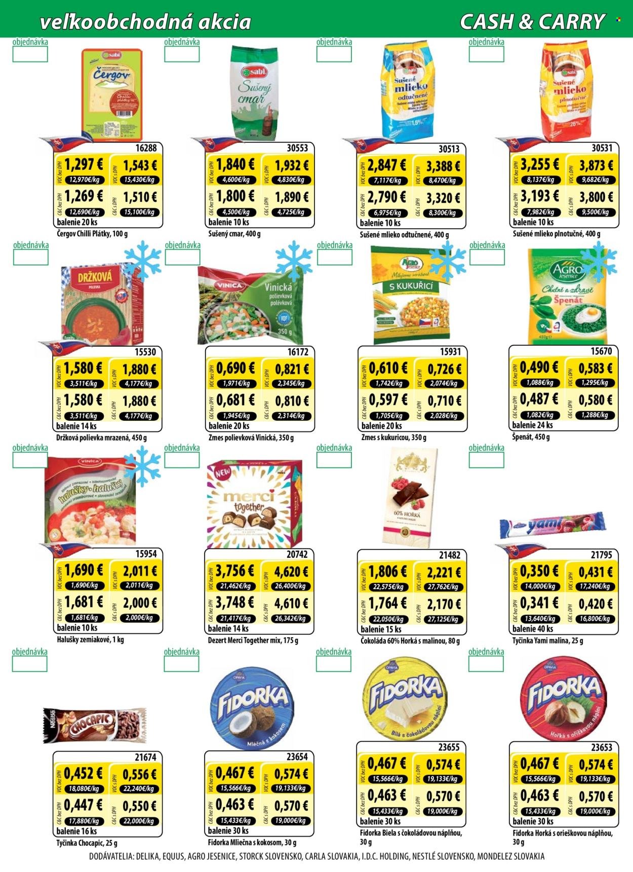 MILK AGRO leták - Cash nad Carry